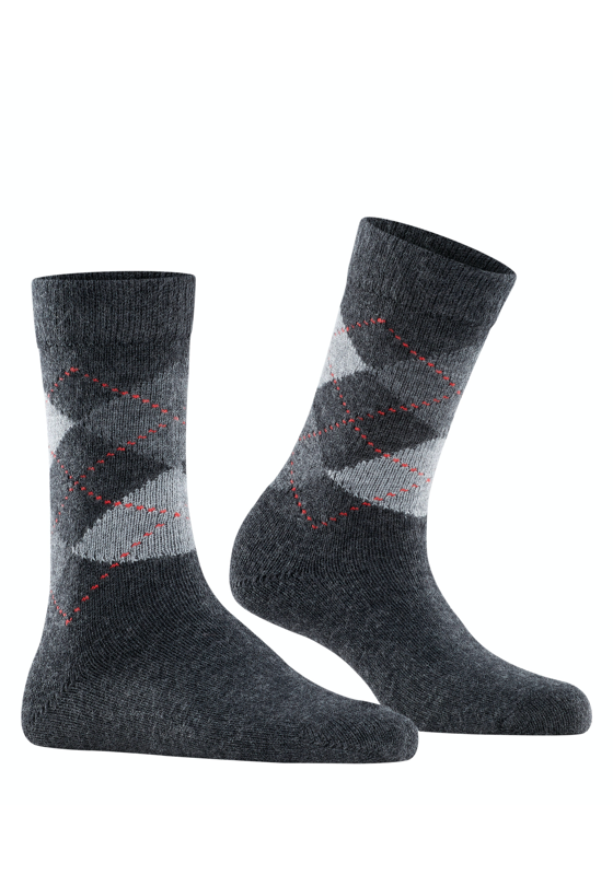 Burlington Whitby damessokken, grijs (anthra. moul.) Burlington Whitby damessokken, grijs (anthra. moul.)