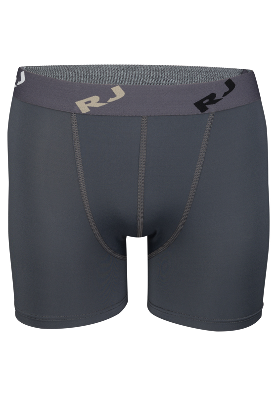 RJ Bodywear Pure Color boxershort (1-pack), heren boxer lang, microfiber, grijs RJ Bodywear Pure Color boxershort (1-pack), heren boxer lang, microfiber, grijs
