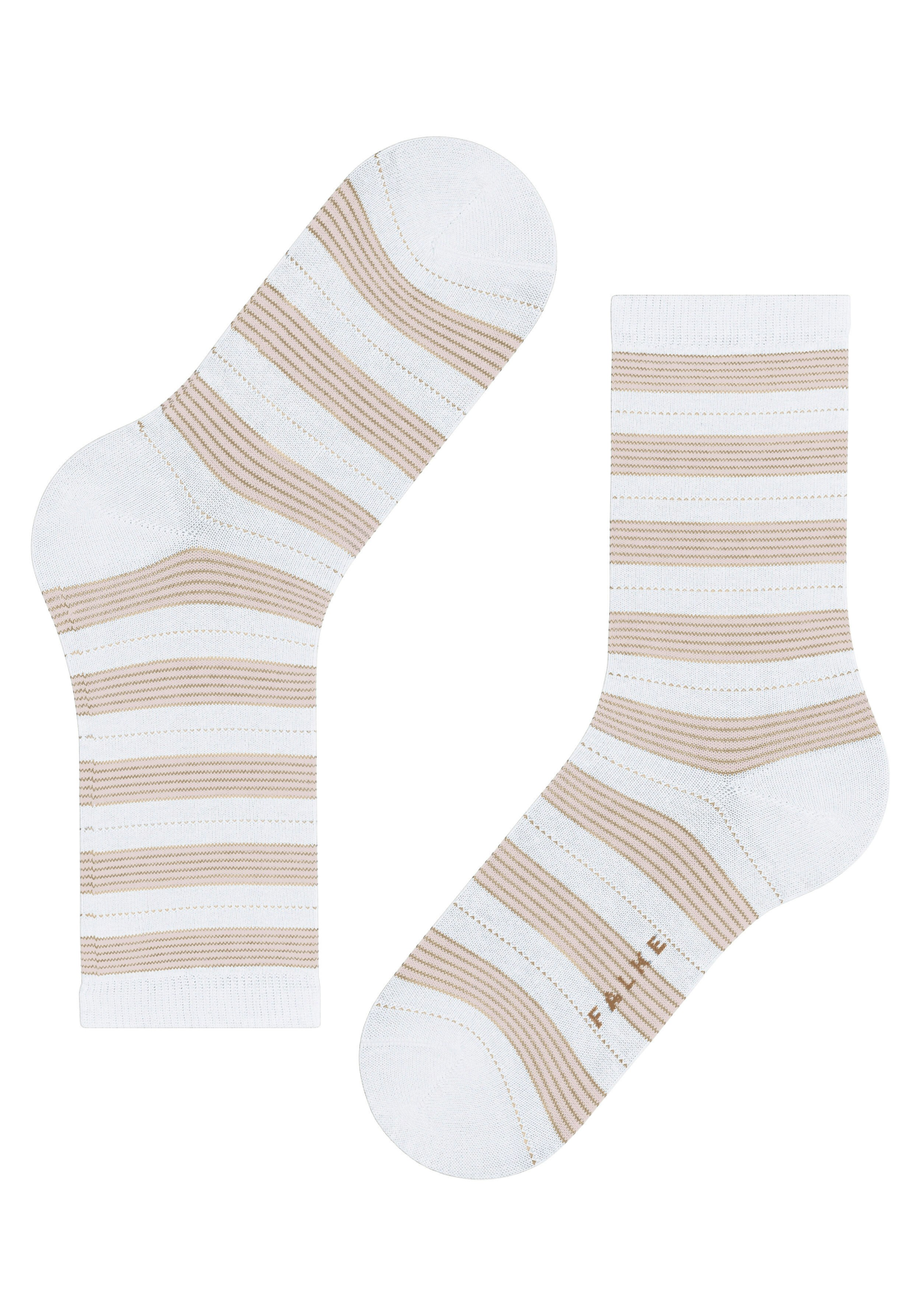 FALKE Stripe Uniform damessokken, wit (white) FALKE Stripe Uniform damessokken, wit (white)