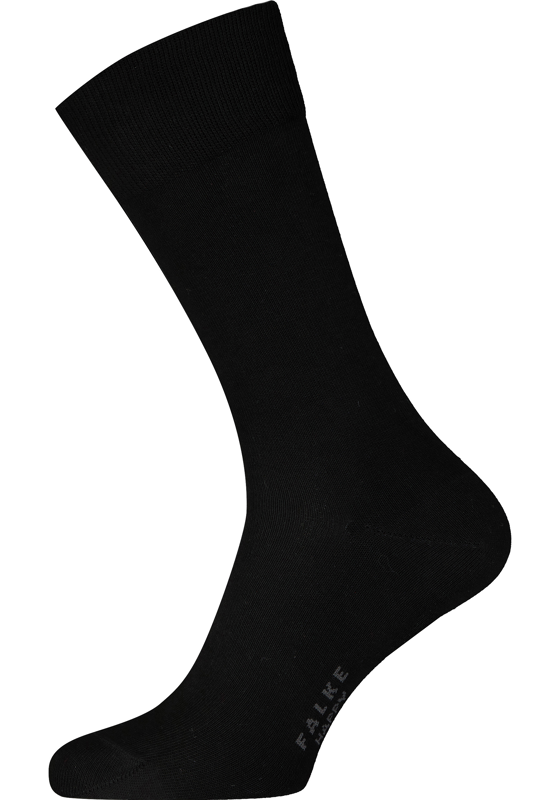 FALKE Happy herensokken (2-pack), zwart (black) FALKE Happy herensokken (2-pack), zwart (black)
