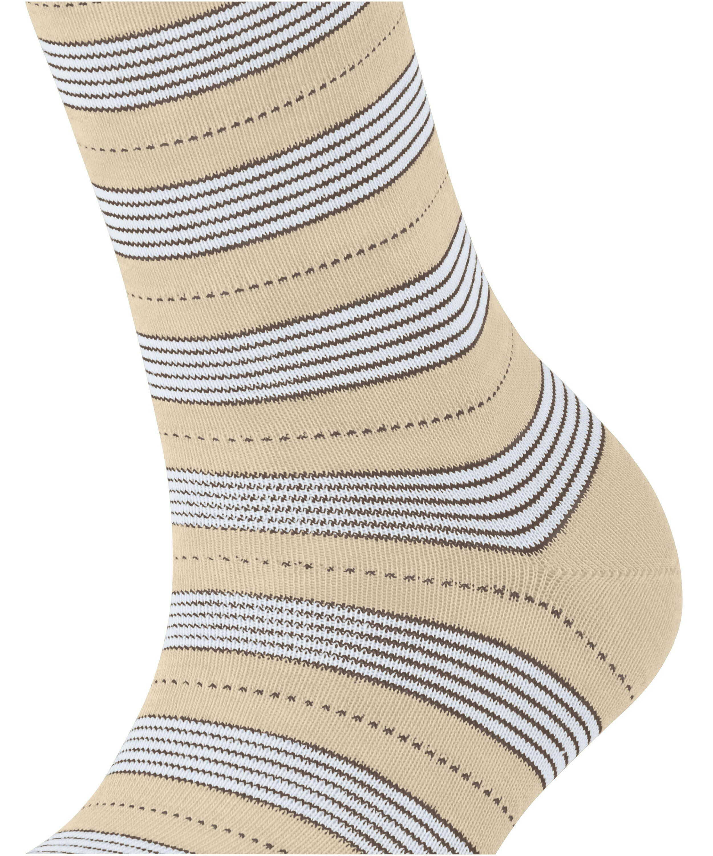 FALKE Stripe Uniform damessokken, creme (cream)