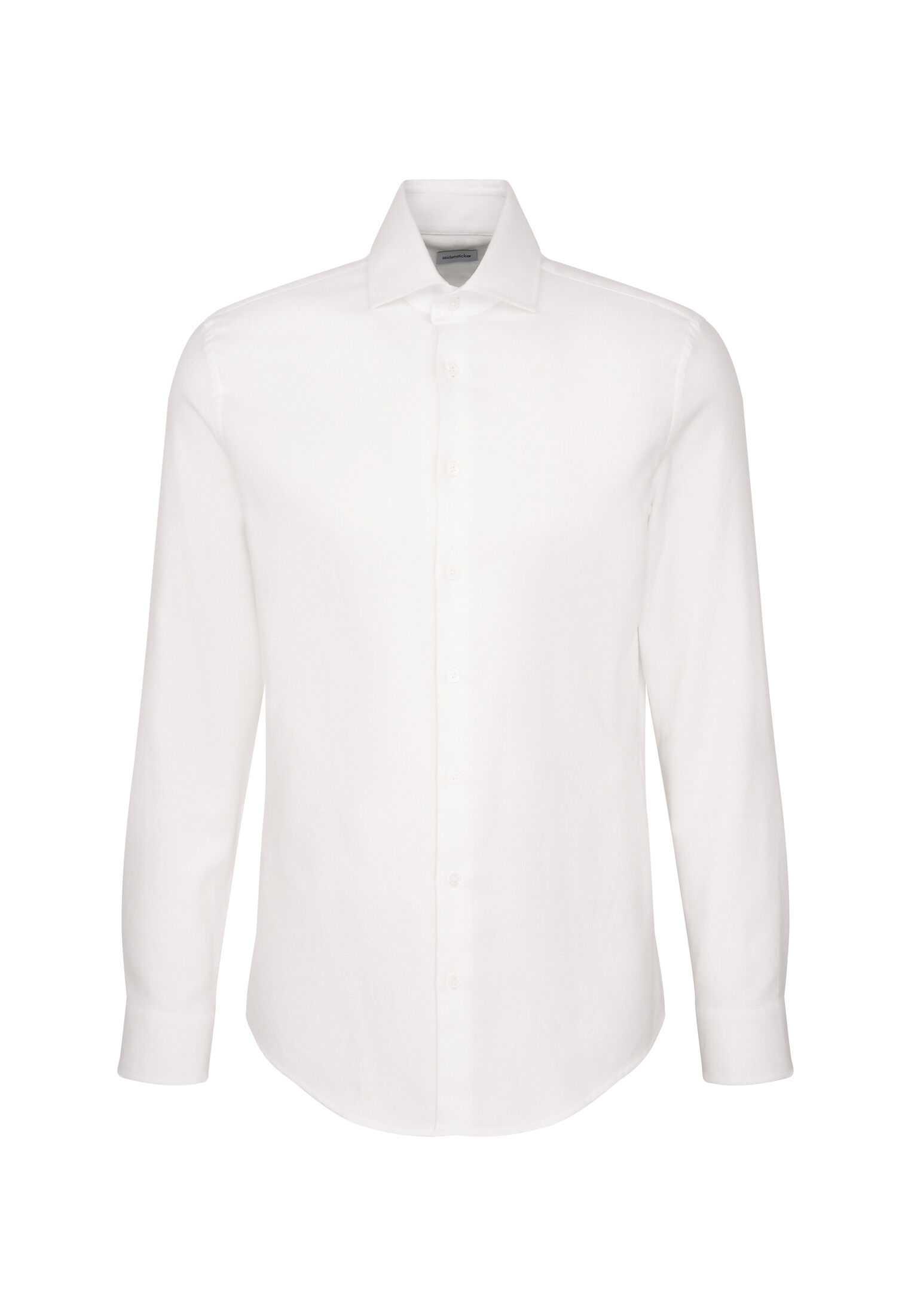 Seidensticker x-slim fit overhemd, structuur, wit