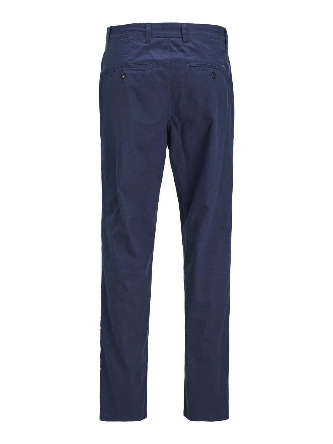 JACK & JONES Ace Summer Linen Blend Pant relaxed fit, heren chino, blauw