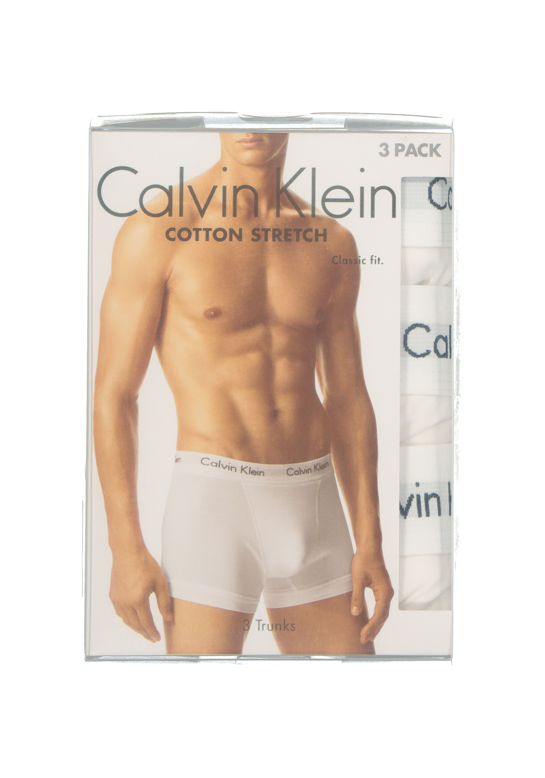5-5051145189209_calvin-klein-boxer_HR Calvin Klein trunks (3-pack), heren boxers normale lengte, wit