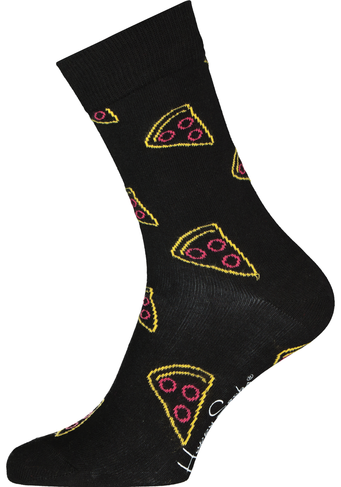 2-7333102504859_happy_socks_HR Happy Socks Pizza Socks Gift Set (2-pack), smakelijk rood en zwart