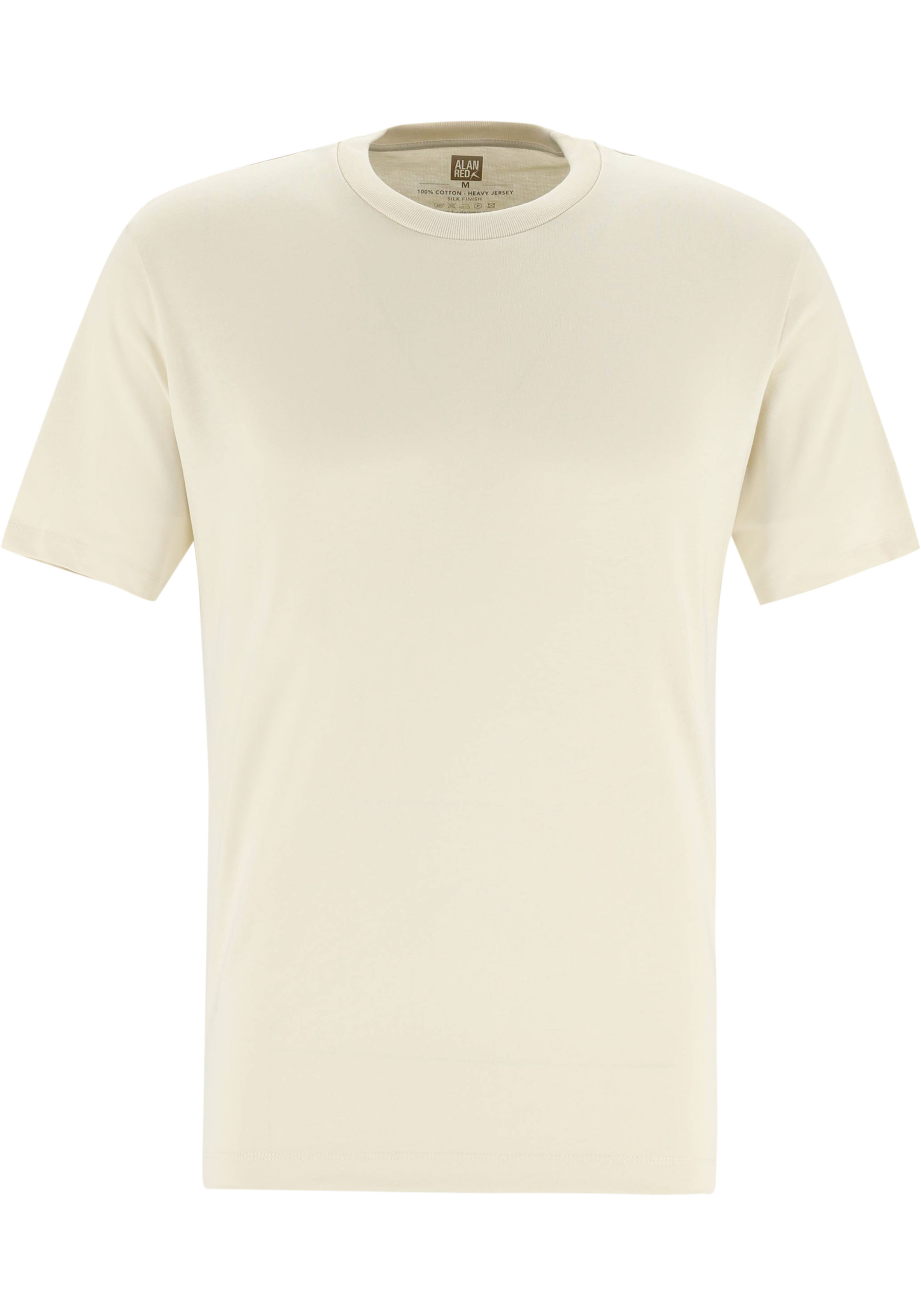 ALAN RED T-shirts Venice (1-pack), O-hals, ecru