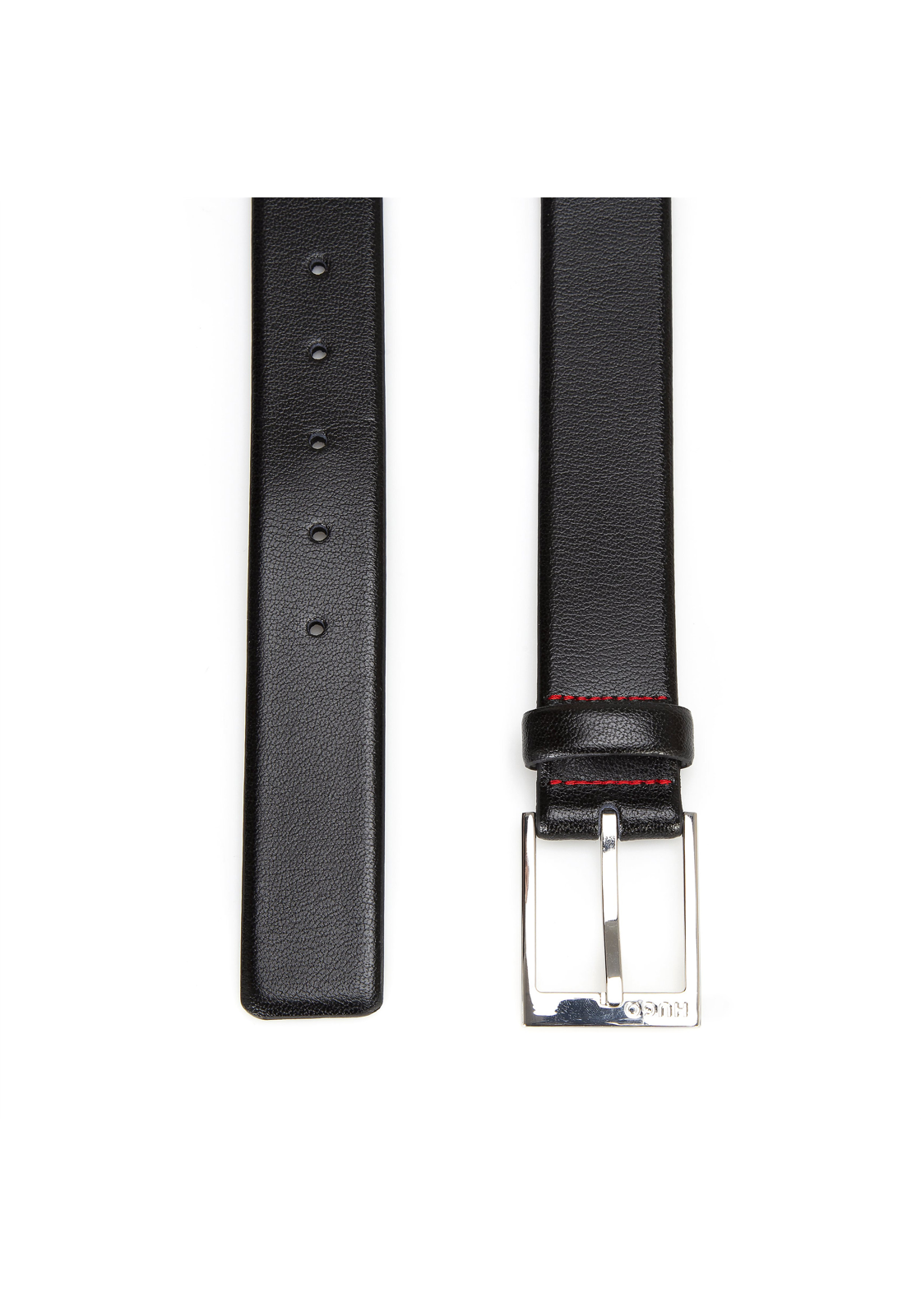 image_3_50385627_001_200f HUGO leren heren riem, zwart