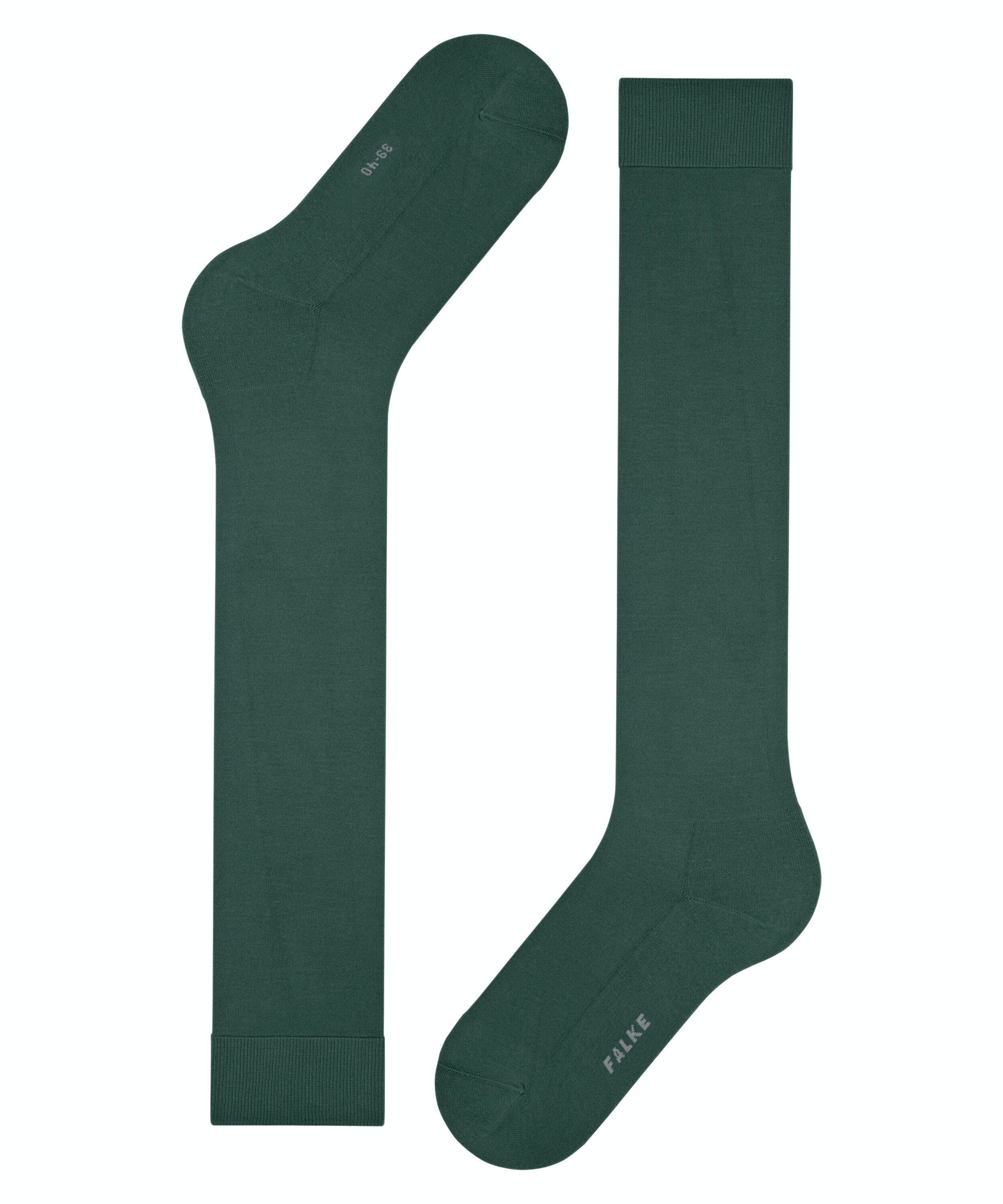 FALKE ClimaWool dames kniekousen, groen (hunter green)