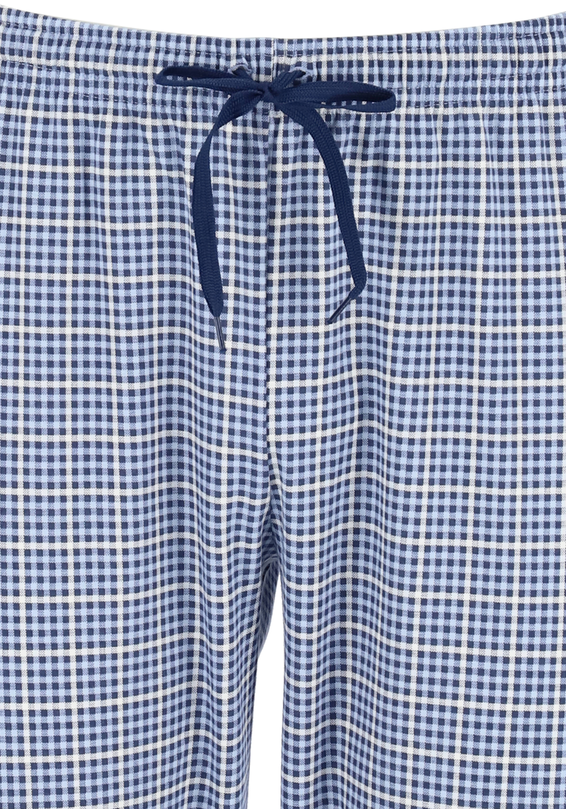 7-4004124500305-mey-MEY_PJ_ruit_blauw_23160188_detail_HR Mey pyjamabroek lang, Redesdale, blauw geruit