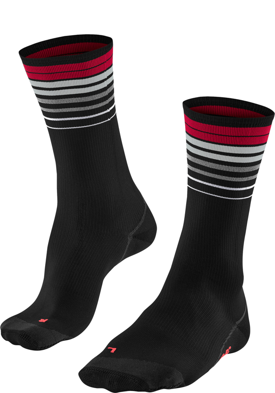 FALKE BC Impulse Reflect unisex biking sokken , zwart (black) FALKE BC Impulse Reflect unisex biking sokken , zwart (black)