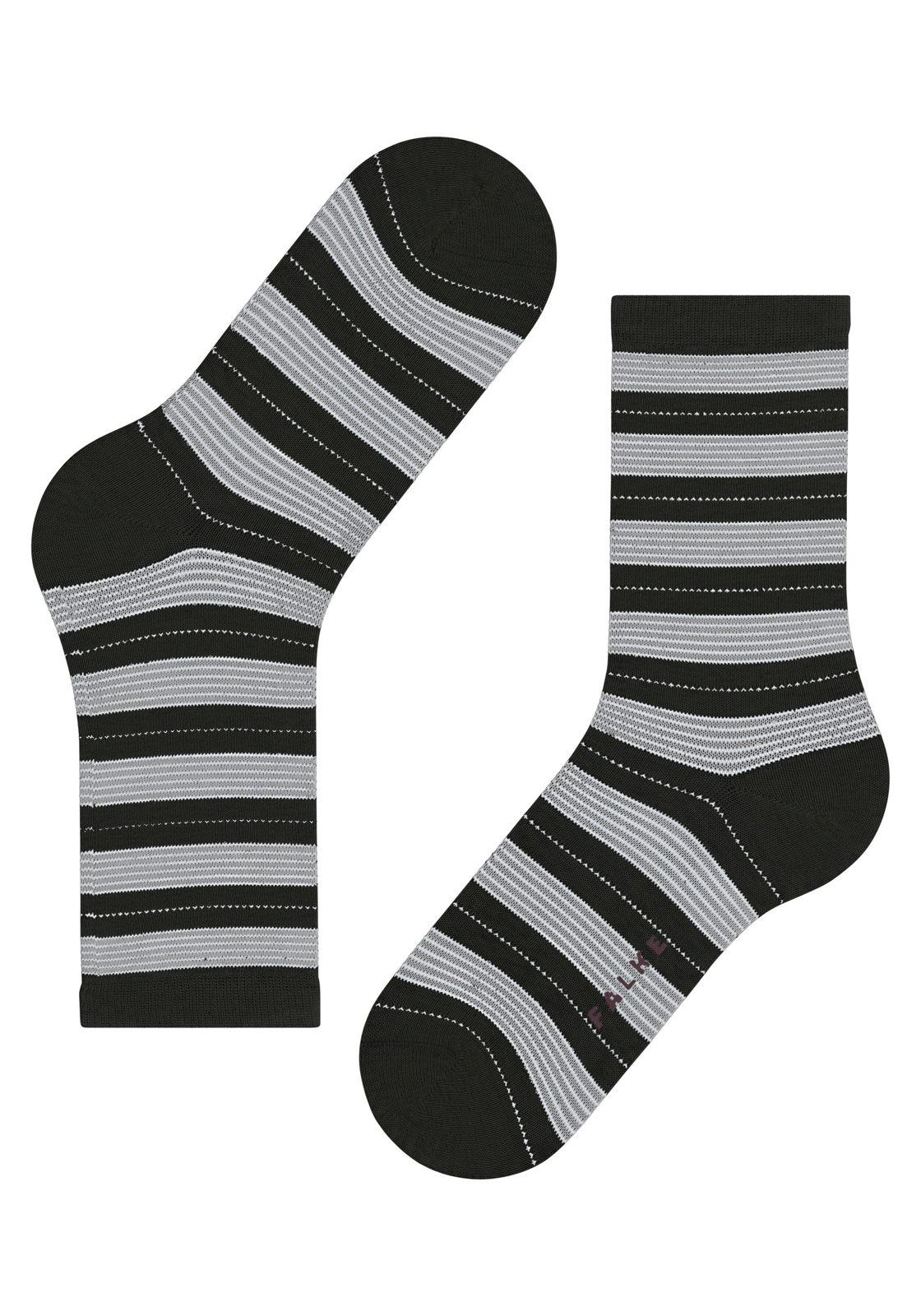 FALKE Stripe Uniform damessokken, zwart (black) FALKE Stripe Uniform damessokken, zwart (black)