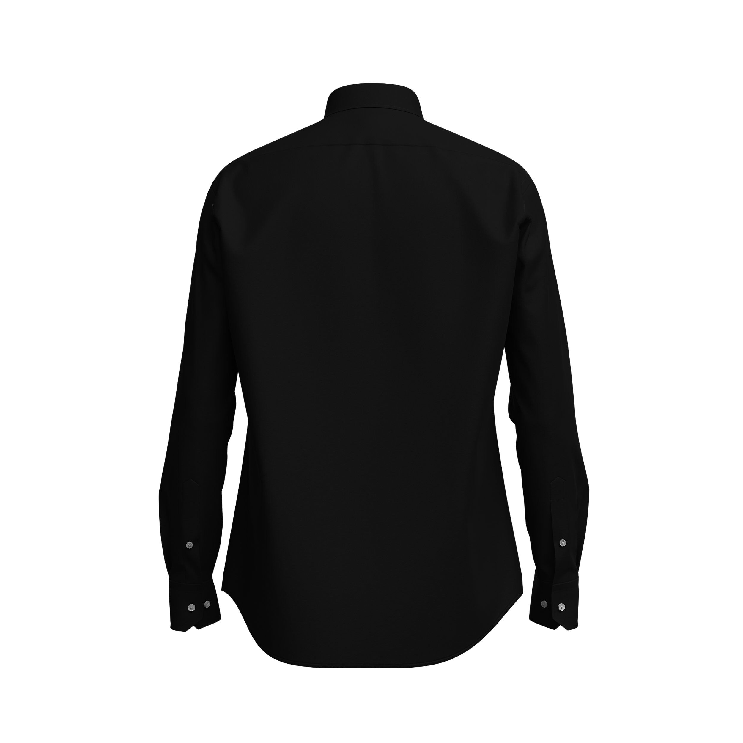 BOSS Joe regular fit overhemd, popeline, zwart