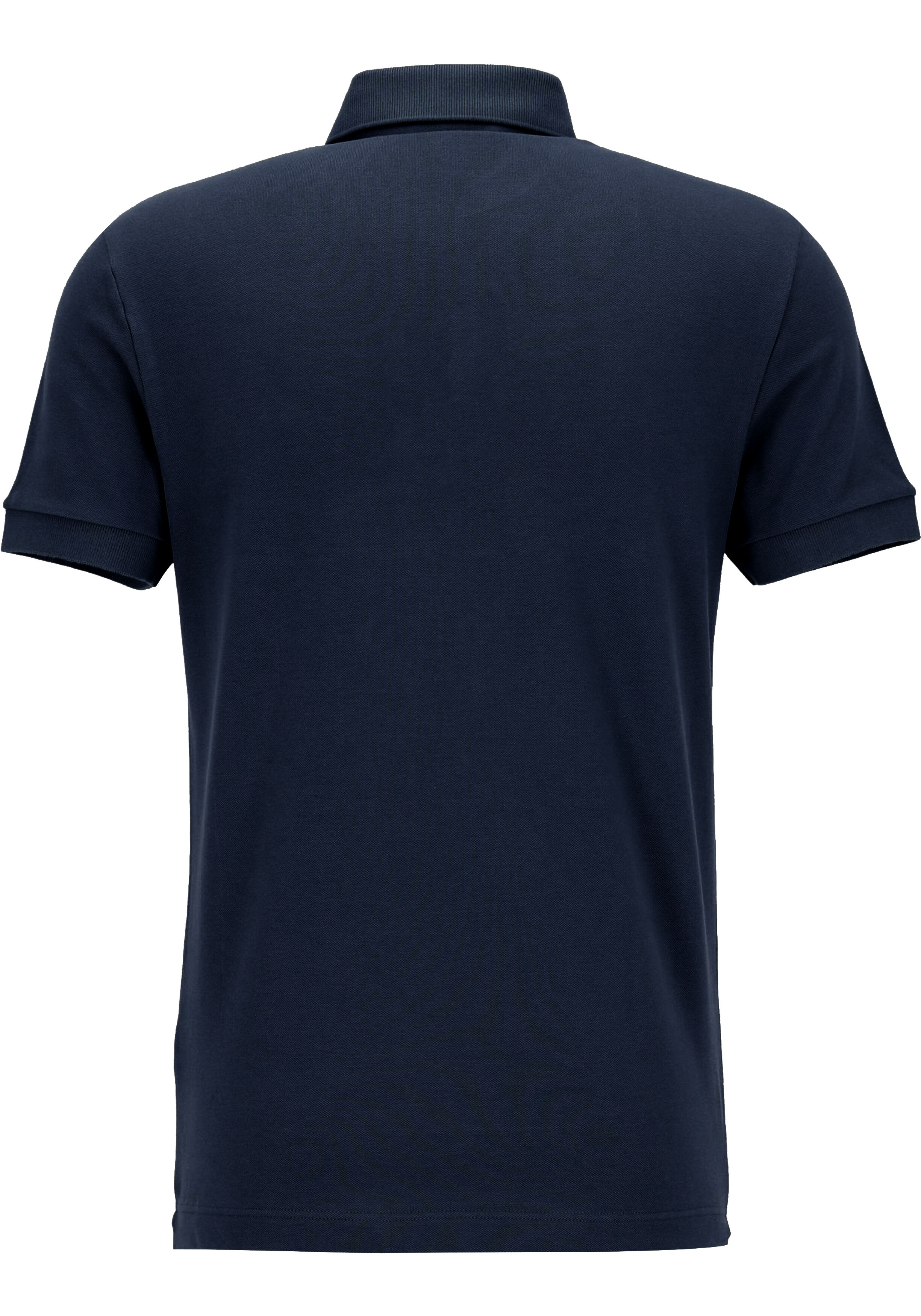 Lacoste Paris Stretch Pique Polo Regular Fit, navy blauw