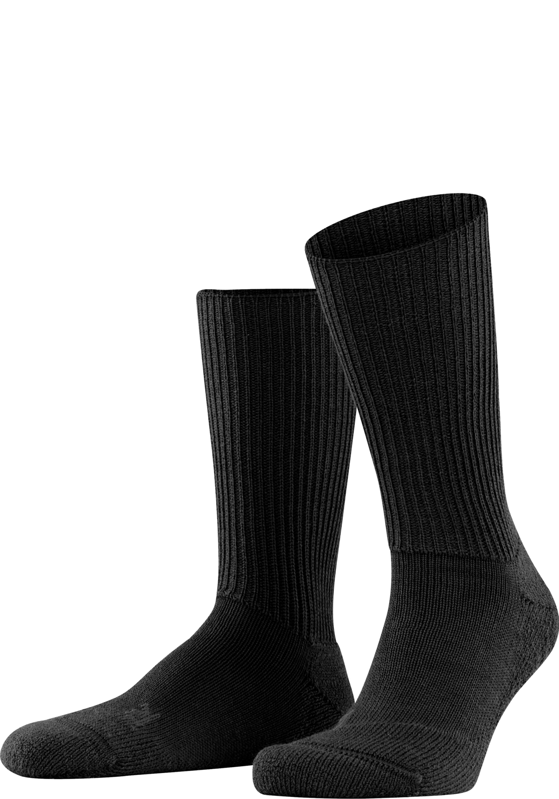 FALKE Walkie Ergo unisex wandelsokken, zwart (black) FALKE Walkie Ergo unisex wandelsokken, zwart (black)