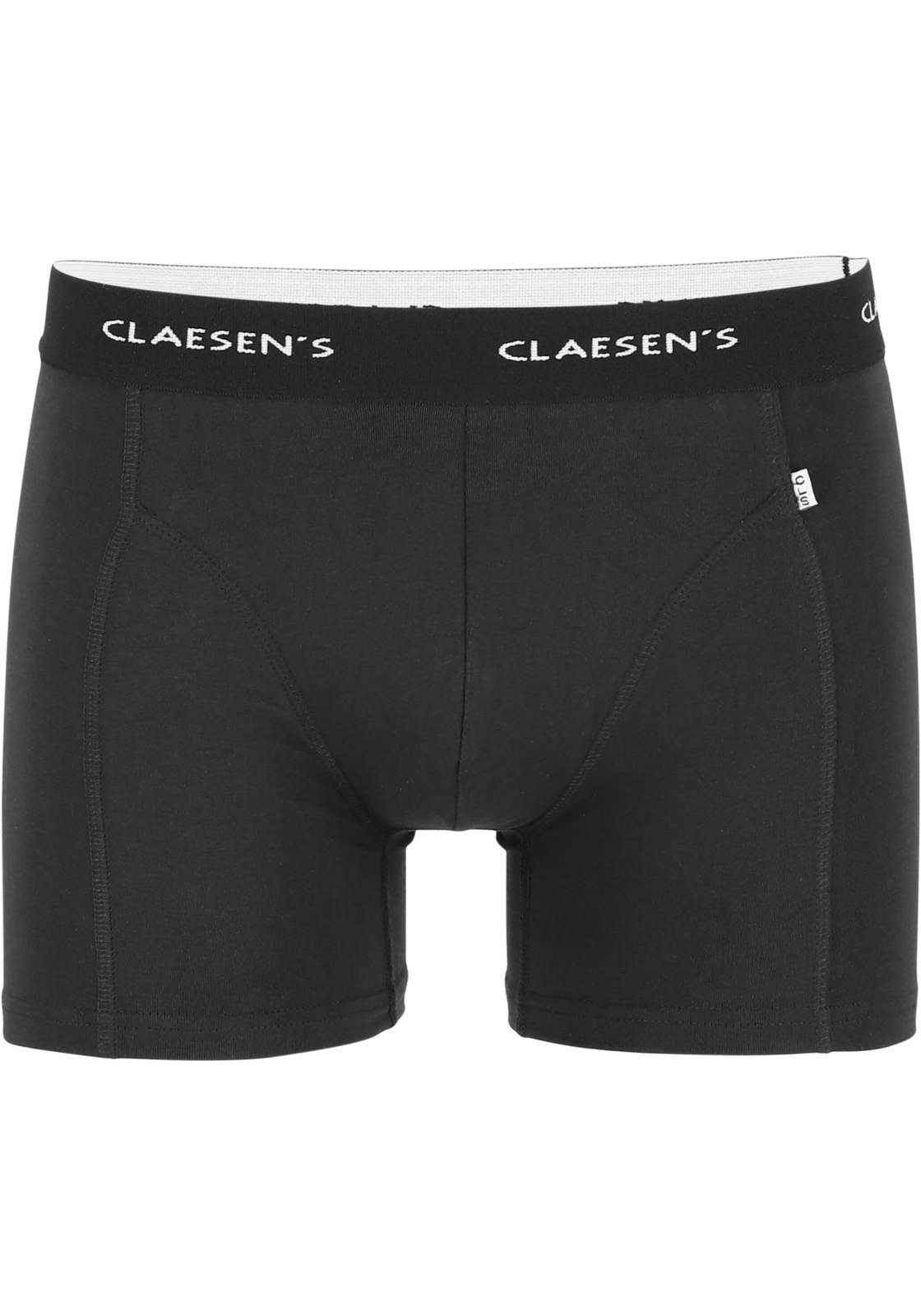 02-8717753500719-claesens-CLSNS_CL20823black_BX_3P_4foto_HR Claesen's Basics boxers (3-pack), heren boxers lang, zwart