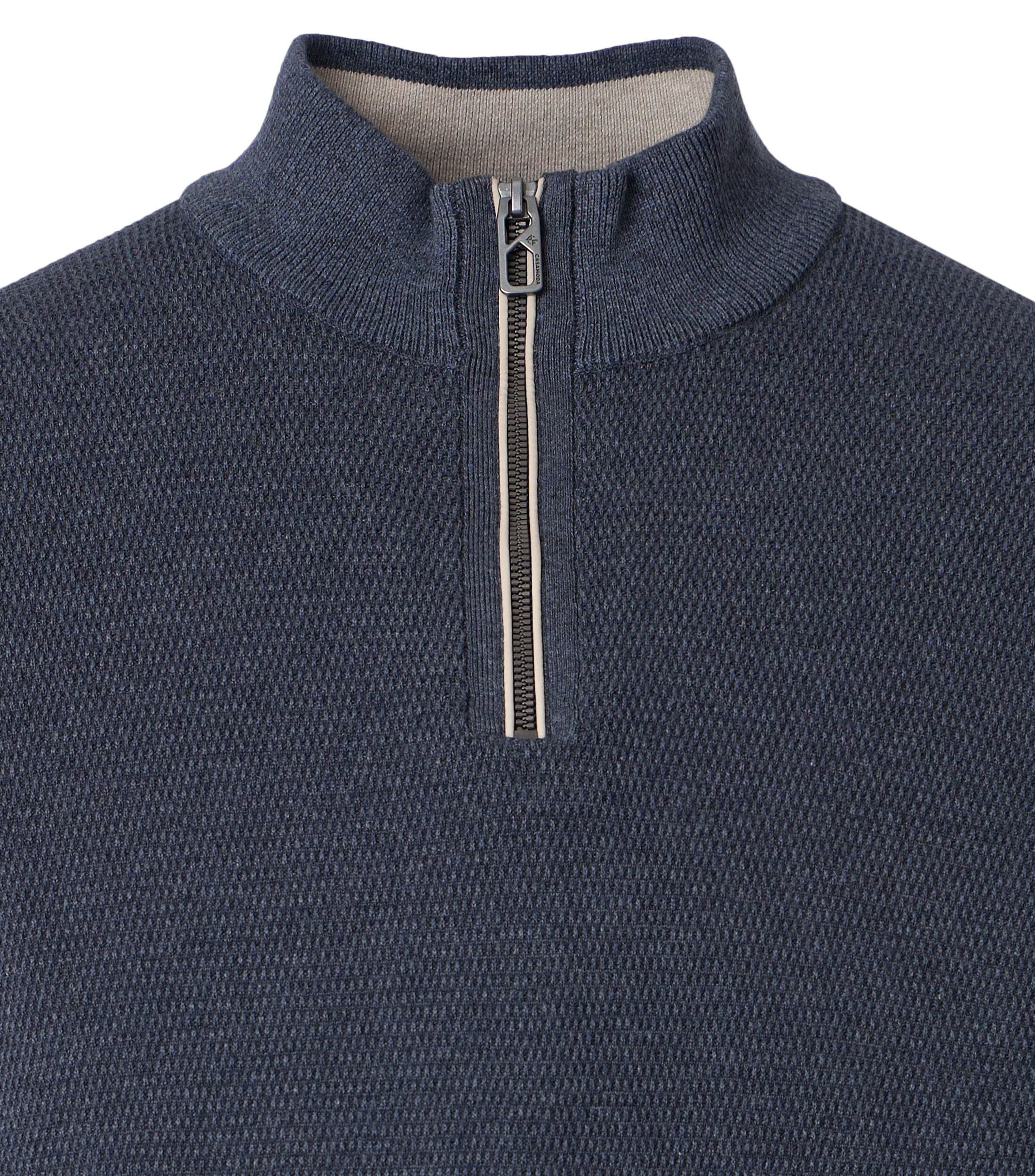 CASA MODA comfort fit schipperstrui, donkerblauw