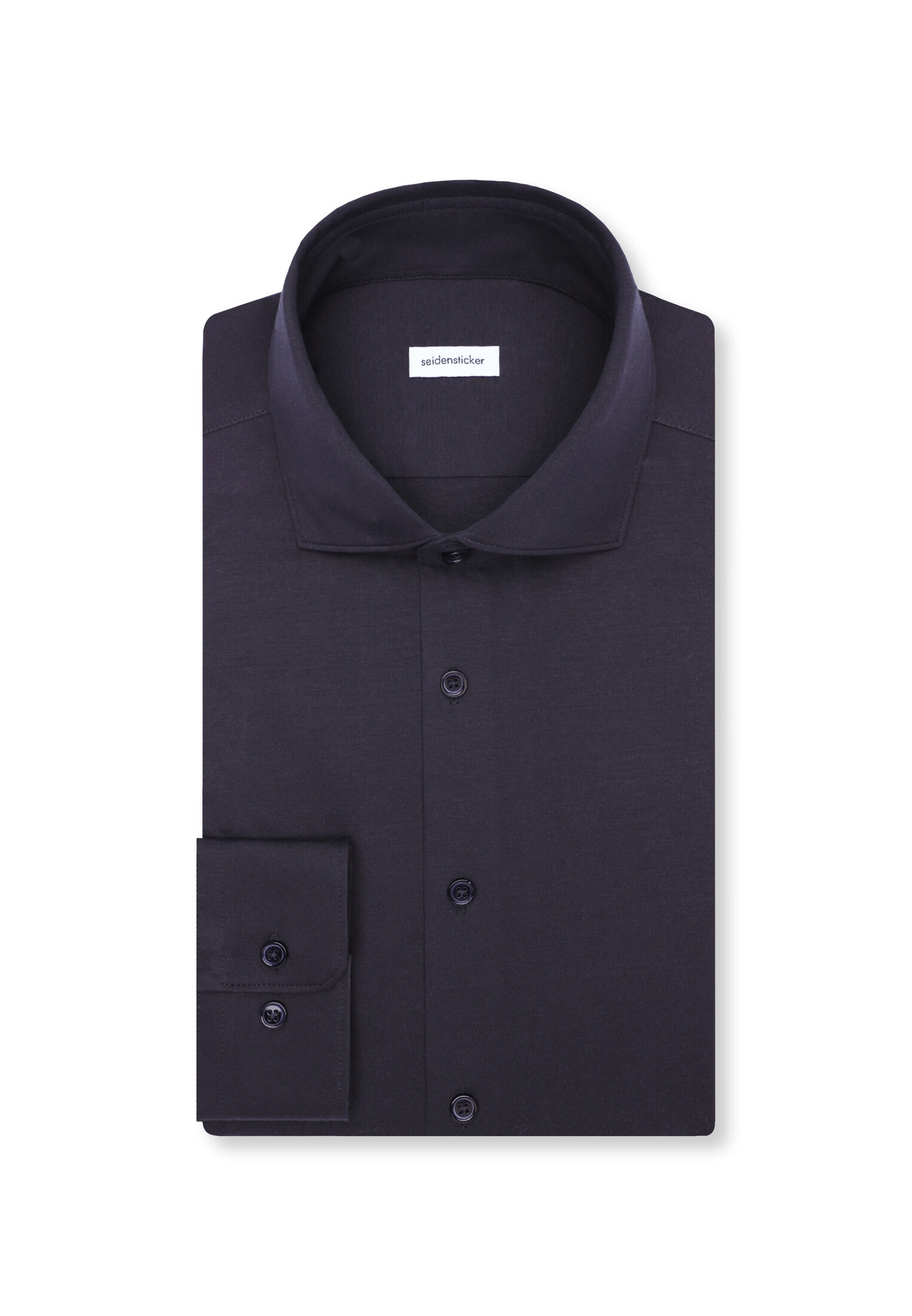 Seidensticker slim fit overhemd, jersey, grijs