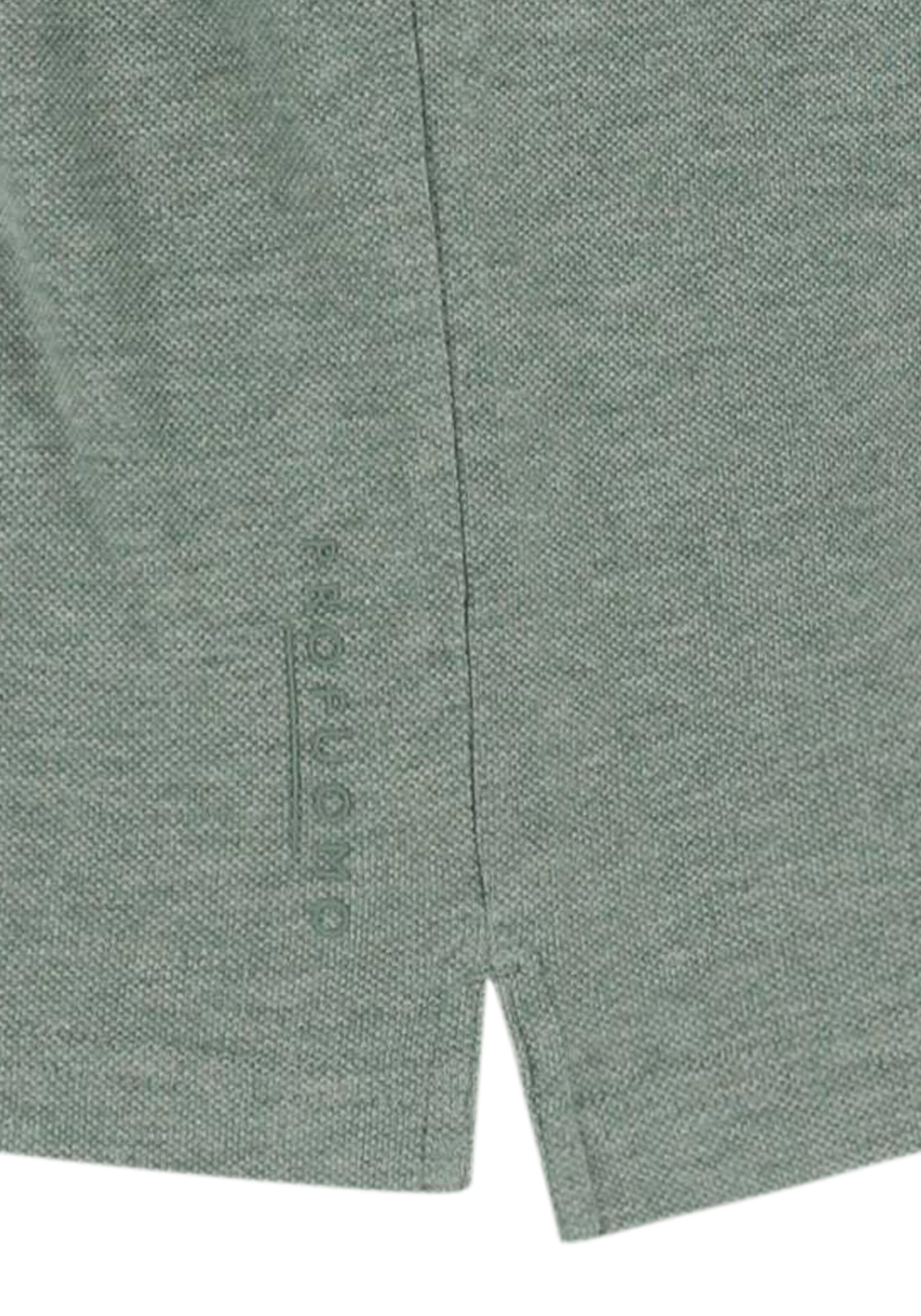 Profuomo slim fit heren polo, groen