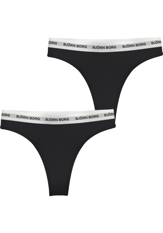 Bjorn Borg dames Core thong, string (2-pack), multicolor Bjorn Borg dames Core thong, string (2-pack), multicolor