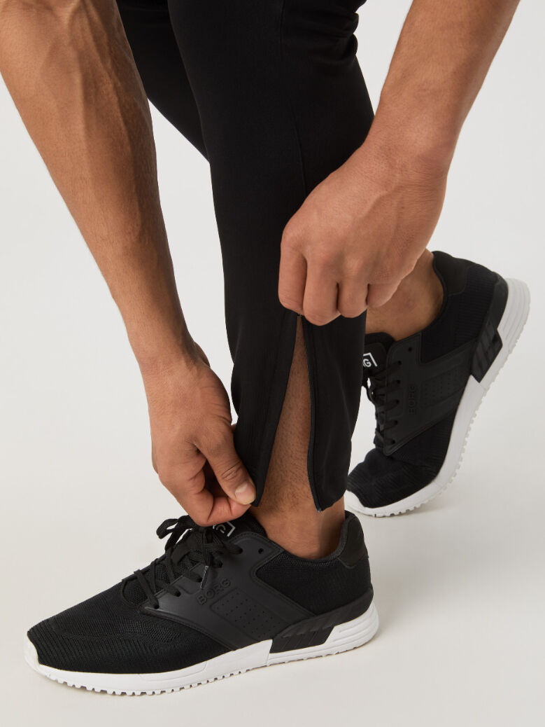 Bjorn Borg Essential Active Pants, heren sportbroek, zwart