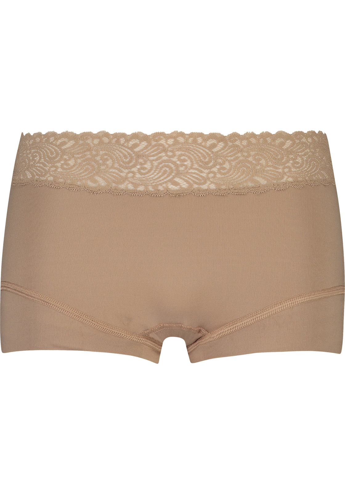 1-8717944019808-rj_dames_short_HR RJ Bodywear Pure Color Kant dames short, zand