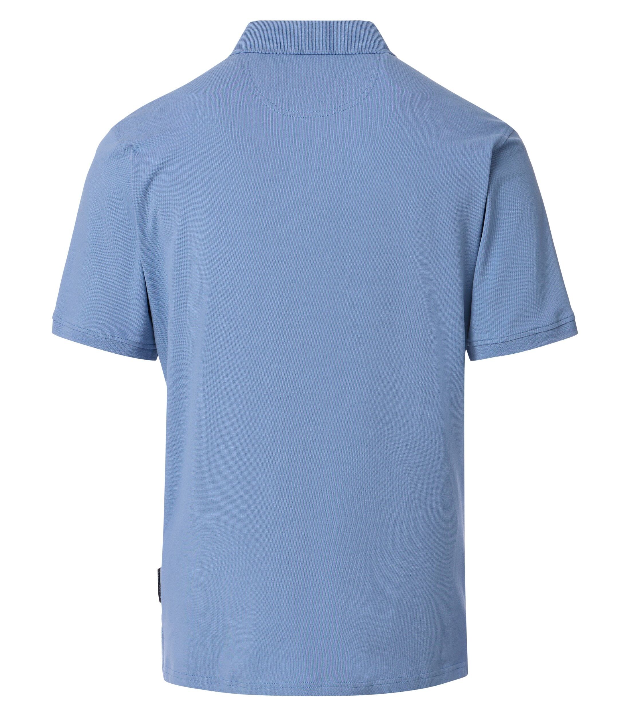 CASA MODA comfort fit heren polo, aqua