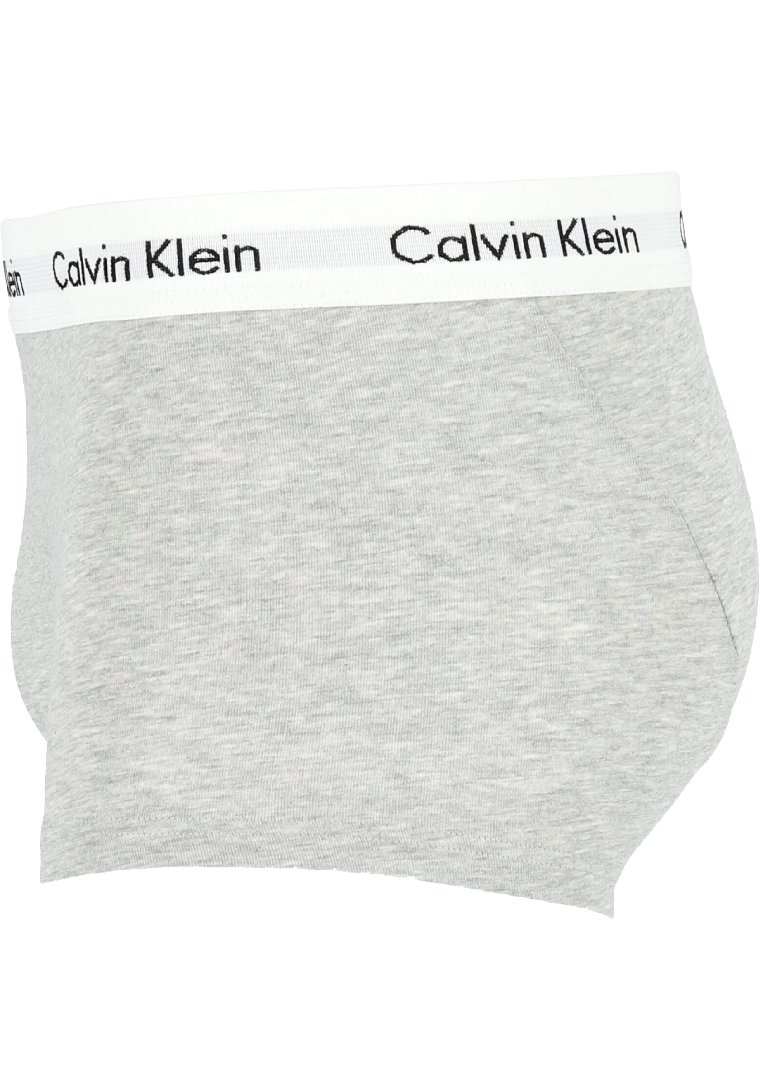 Calvin Klein low rise trunks (3-pack), lage heren boxers kort, grijs melange