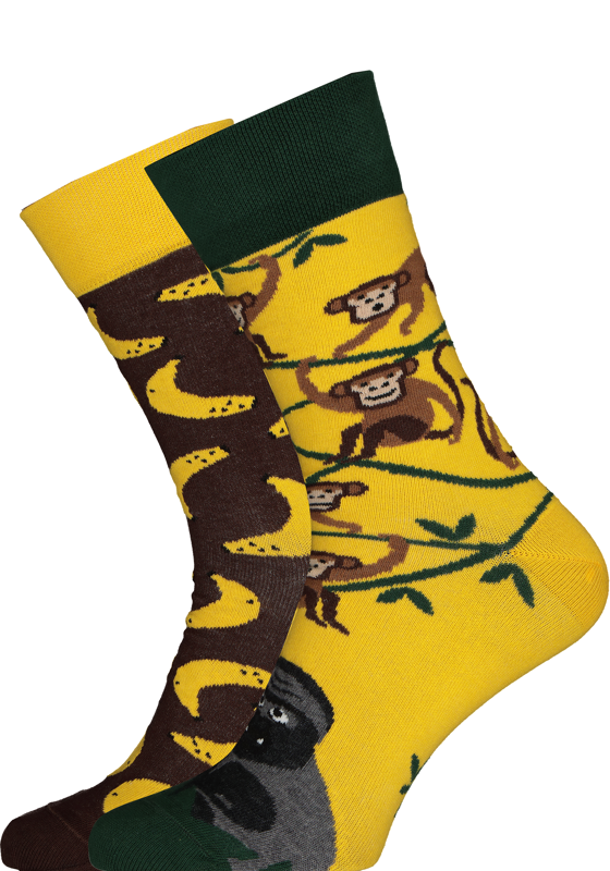 Many Mornings unisex sokken Monkey Business Many Mornings unisex sokken Monkey Business