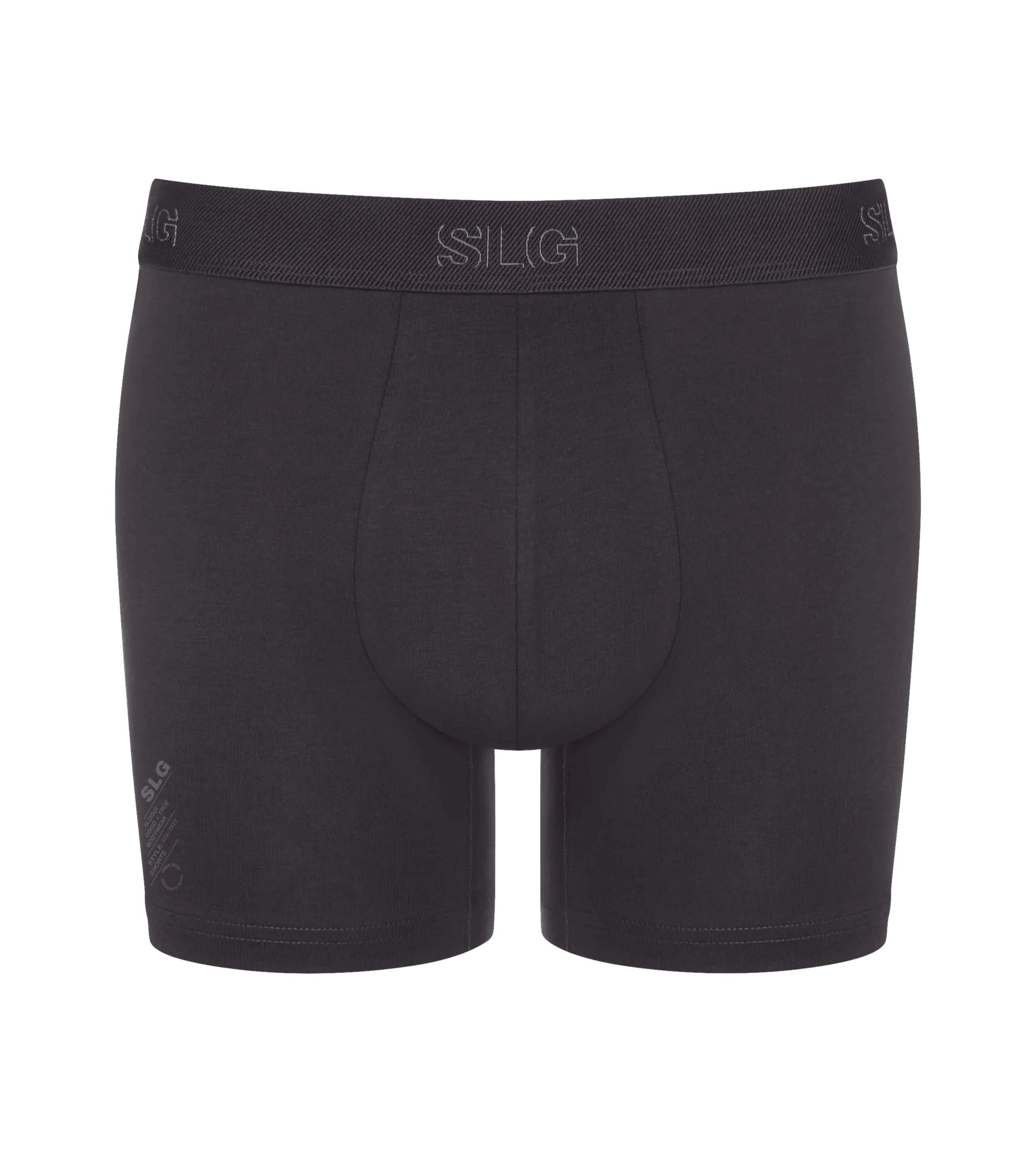 Sloggi Men SLG Base Short, heren boxershort korte pijp (2-pack), donkergrijs