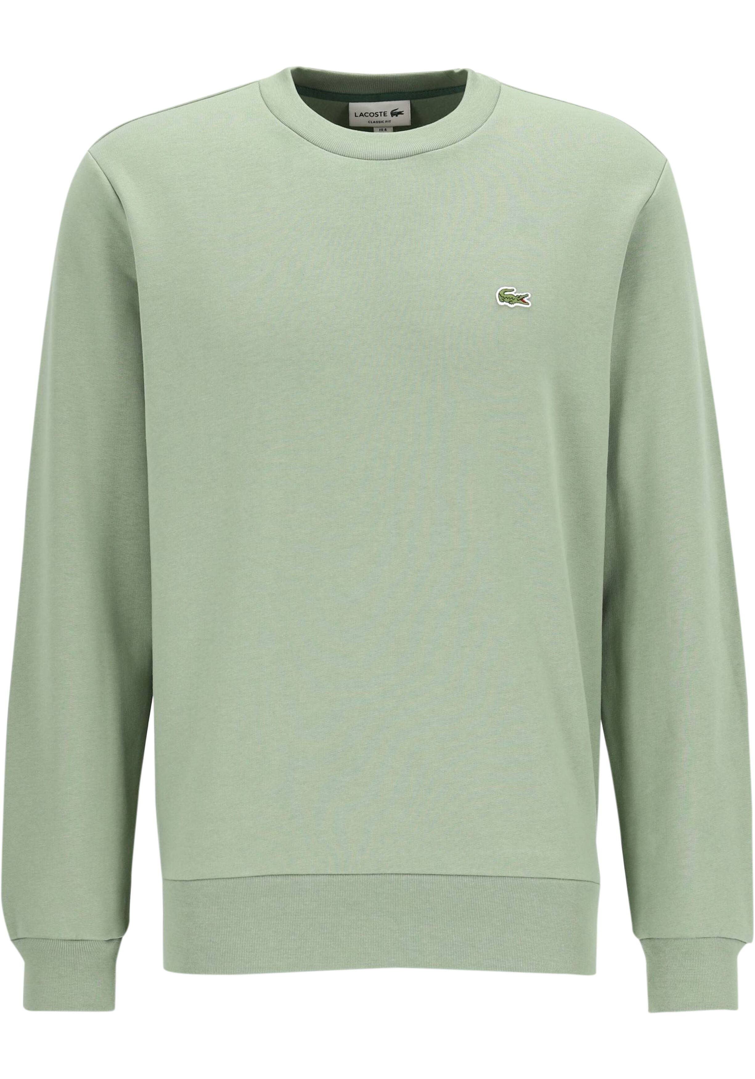 Lacoste heren sweatshirt, tijmgroen