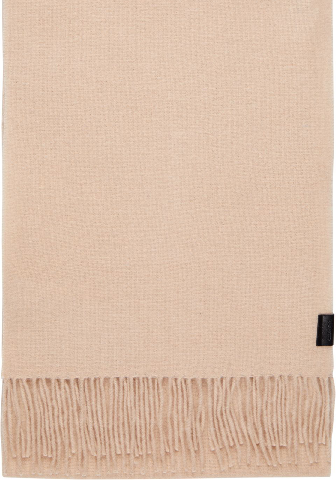 2-8720108617277_CK_Sjaal_K50K511008ACE_HR Calvin Klein sjaal, classic wool woven scarf, beige