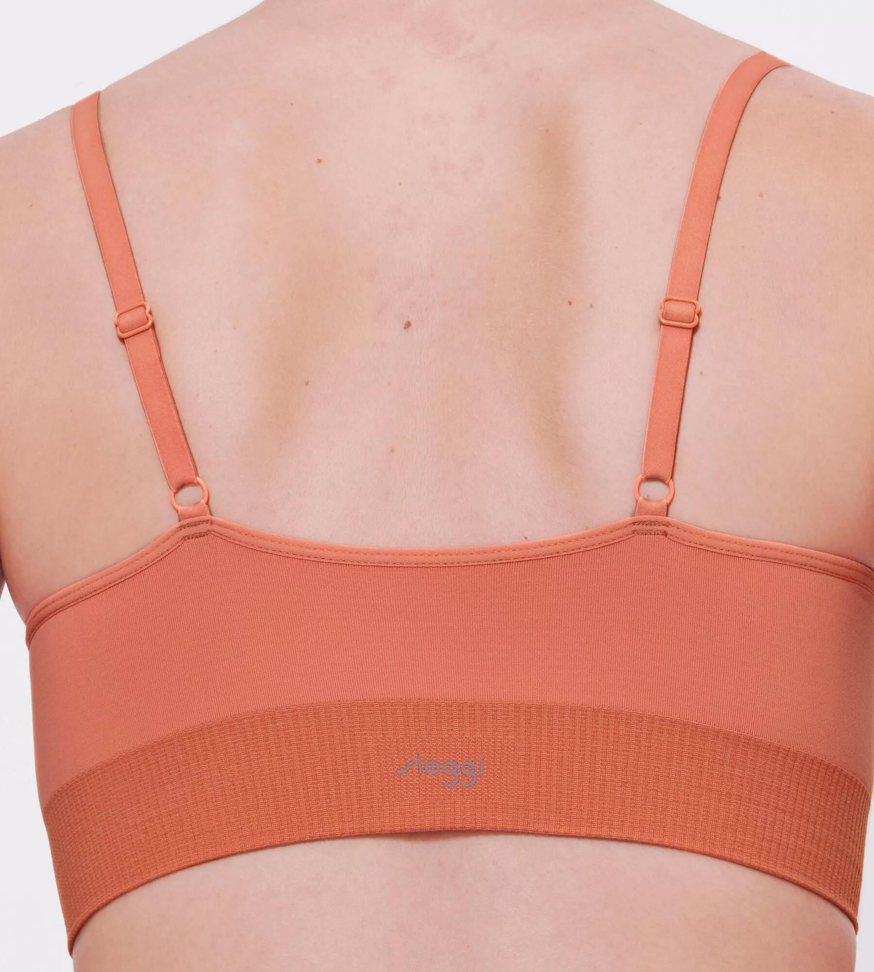 Sloggi Women EVER Infused Multi Vit Bralette, bralette, abrikoos oranje