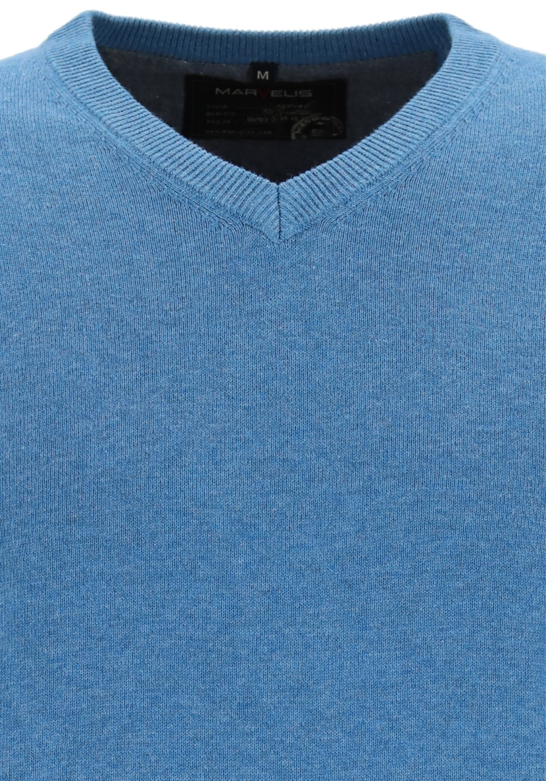 6-4055987106777-marvelis-MRVLS_TR_kleur_19901077_details_HR MARVELIS modern fit trui katoen, V-hals, lichtblauw