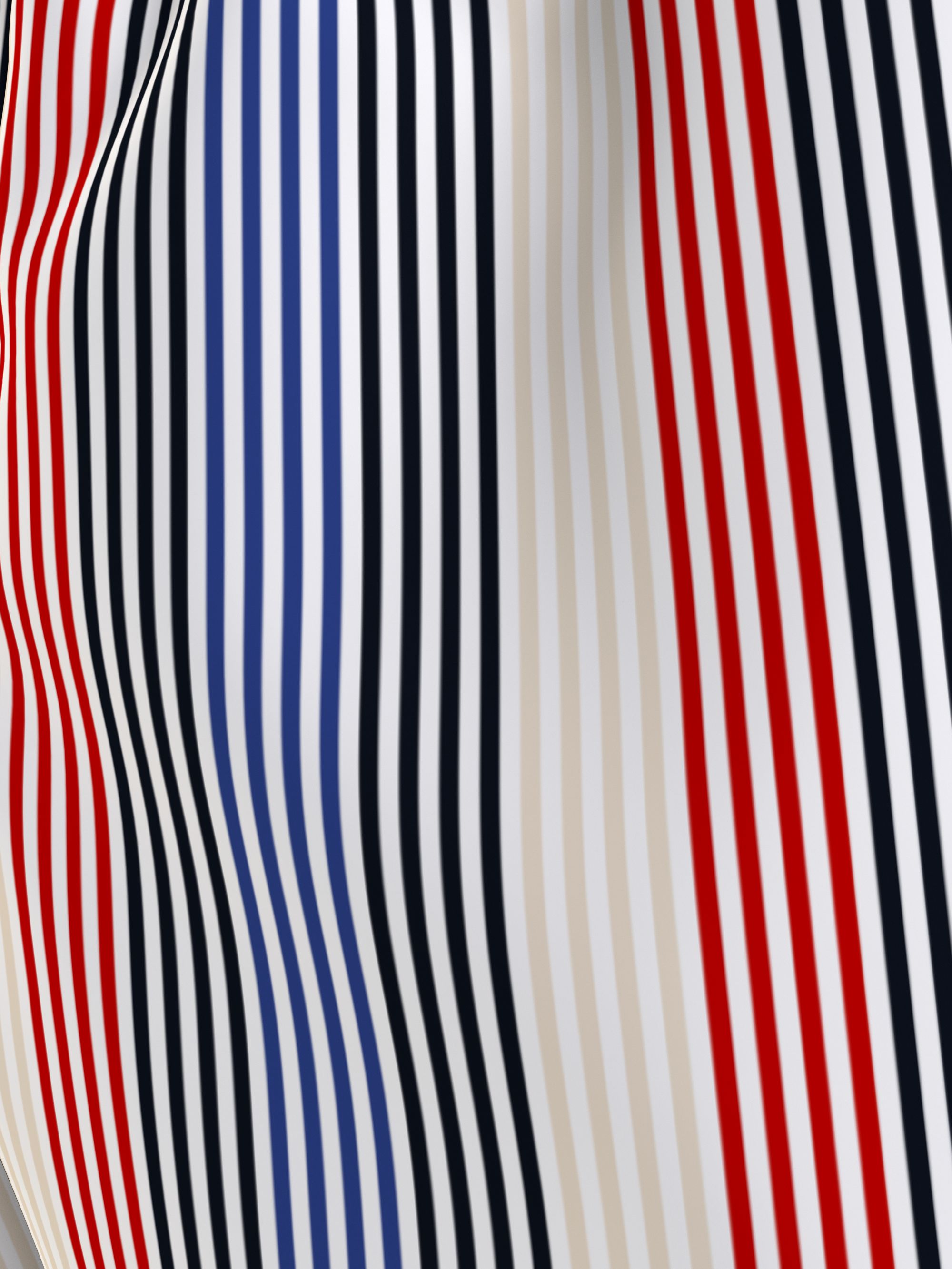 Tommy Hilfiger woven boxer (3-pack), heren boxers wijd katoen, gestreept, blauw