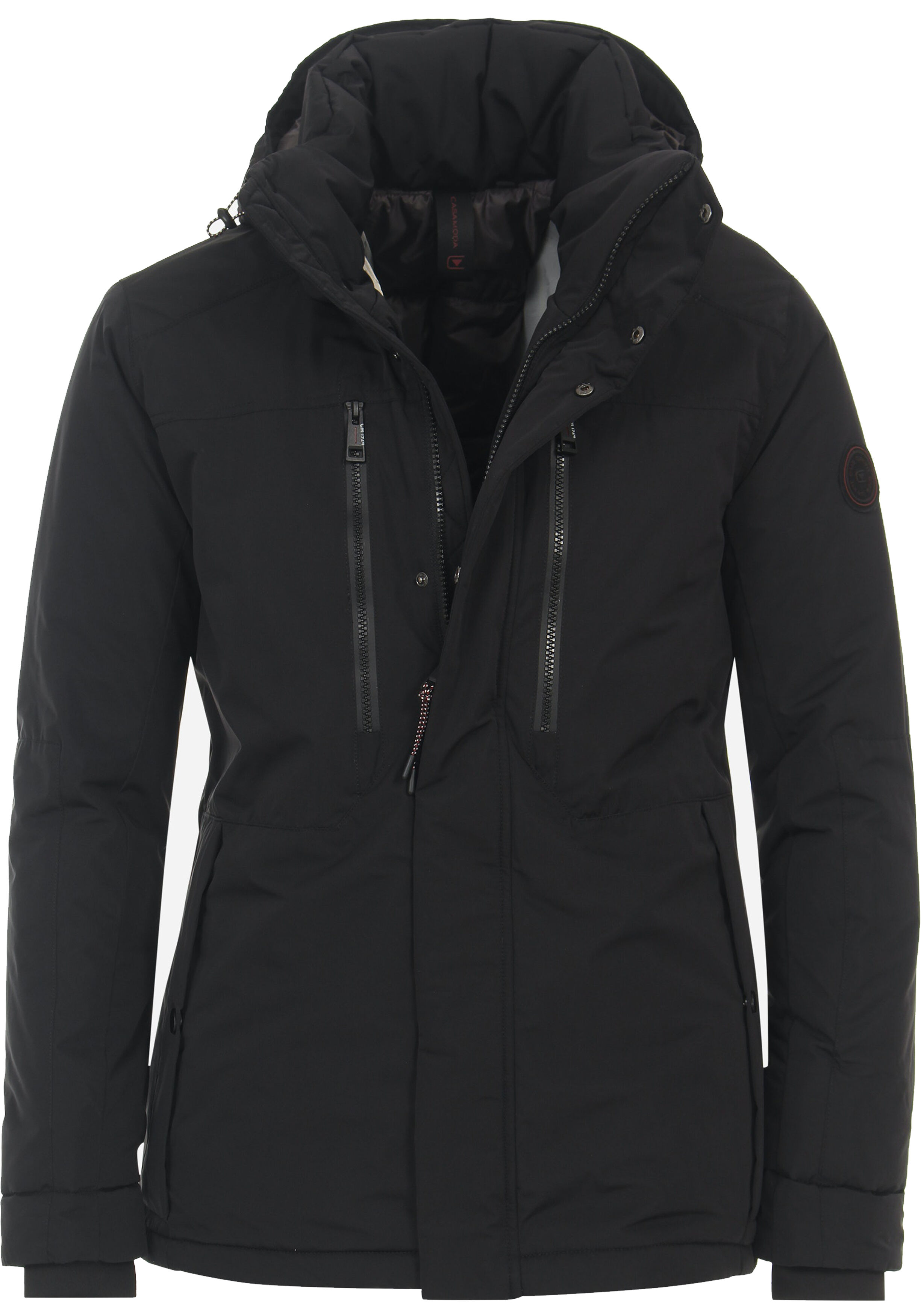 CASA MODA comfort fit tussenjas, zwart