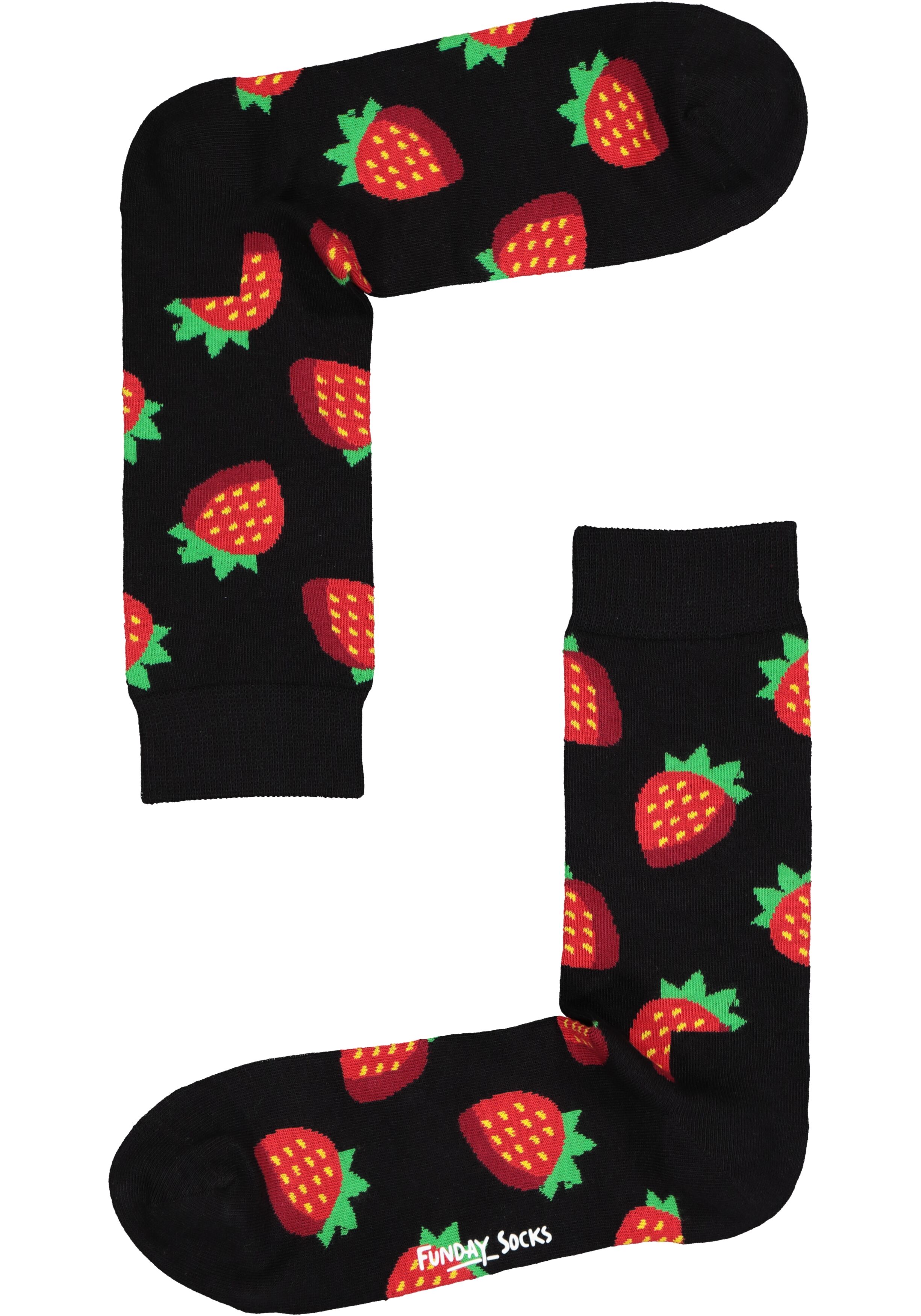 Funday Socks Giftset unisex sokken (4-pack), Fruit in een doosje
