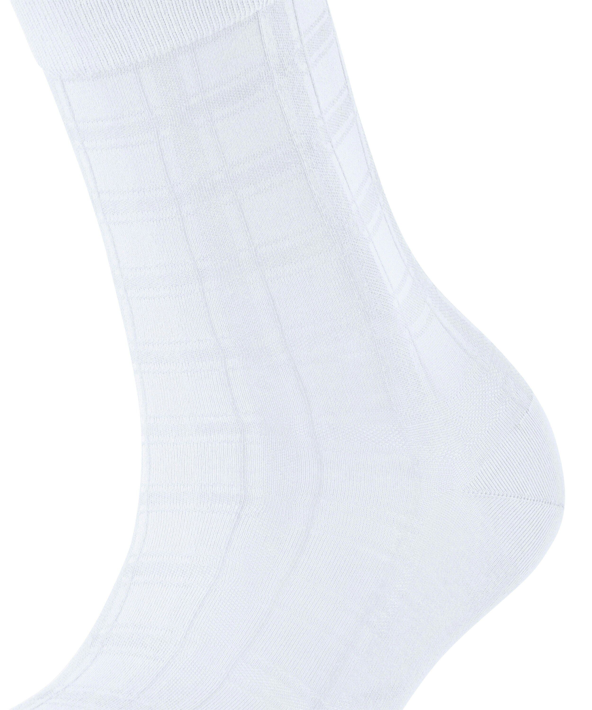 FALKE Madras damessokken, wit (white)