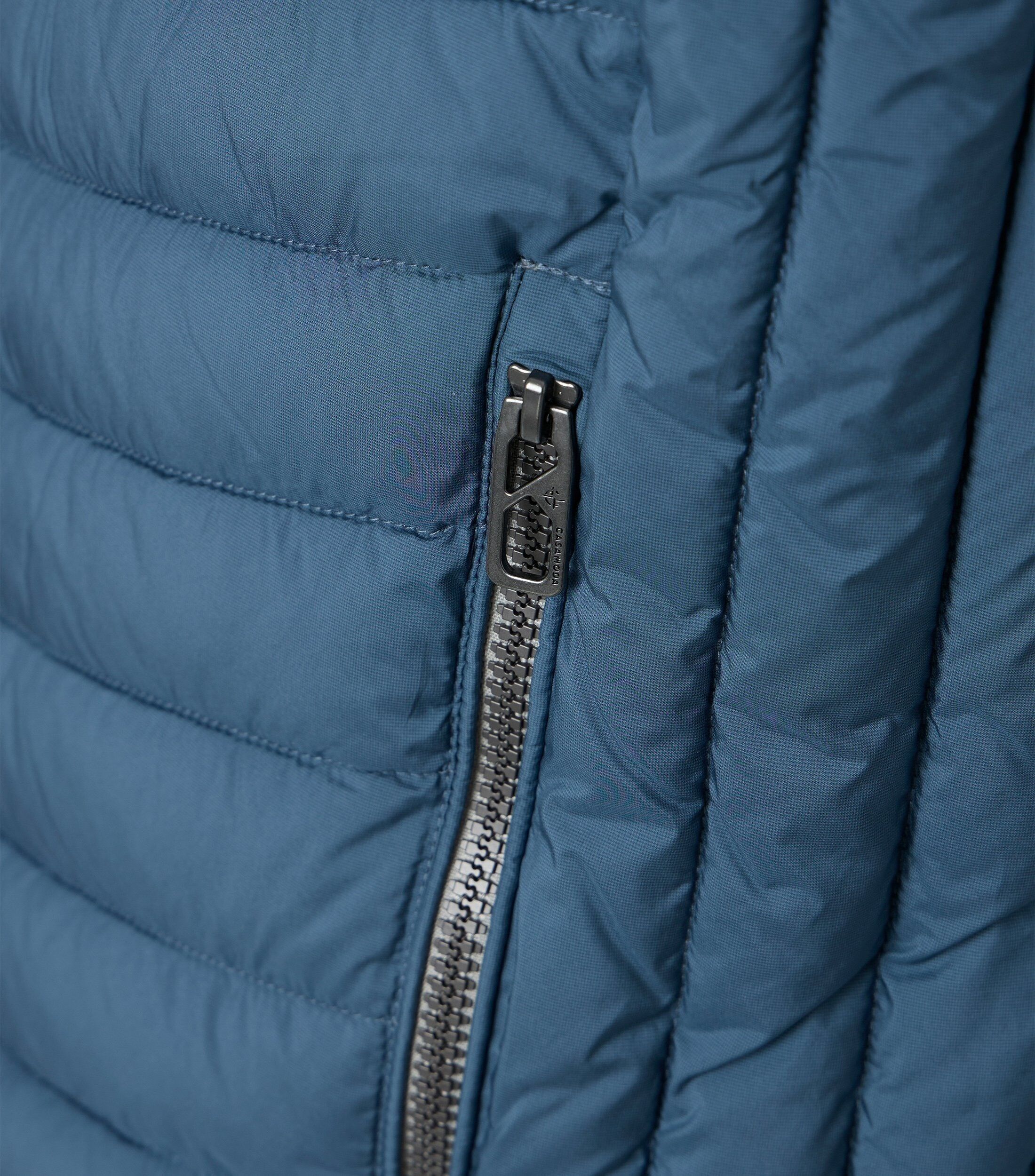 CASA MODA comfort fit bodywarmer, blauw, wit, grijs