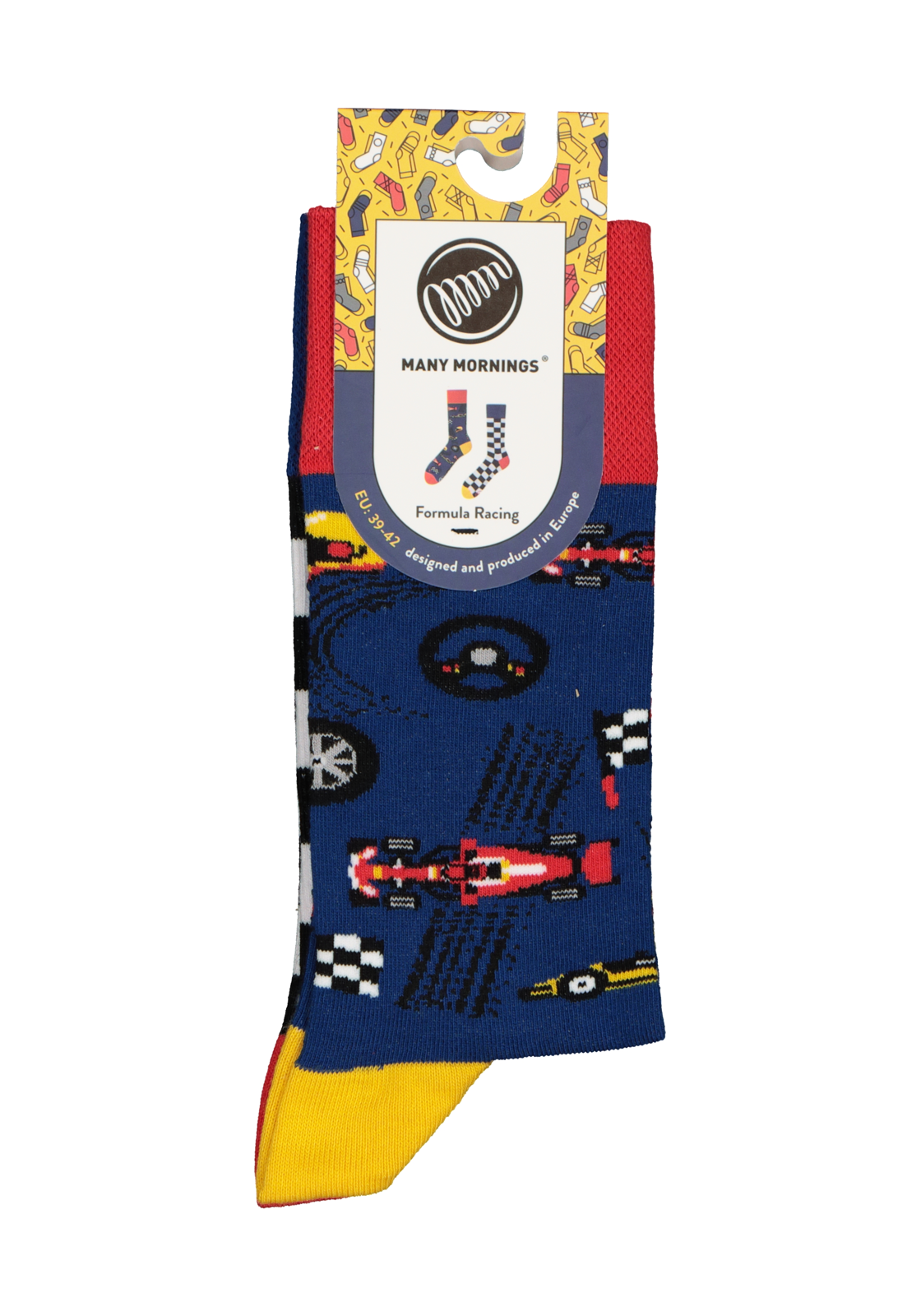 3-5902431266268_Many_Mornings_sokken_HR Many Mornings unisex sokken Formula racing