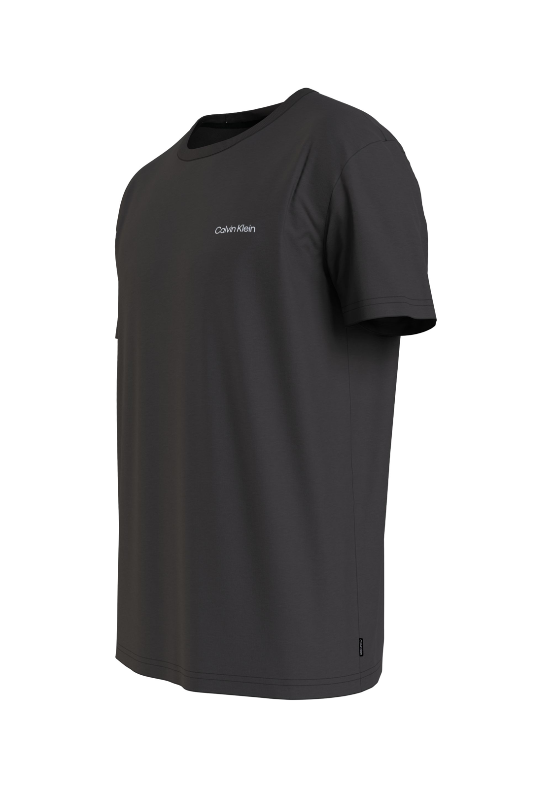 image_4_K10K109894BEH_D_C3461wid2000amphei2000ampop_usm1710 Calvin Klein Micro Logo Interlock T-shirt, heren T-shirt korte mouw O-hals, zwart