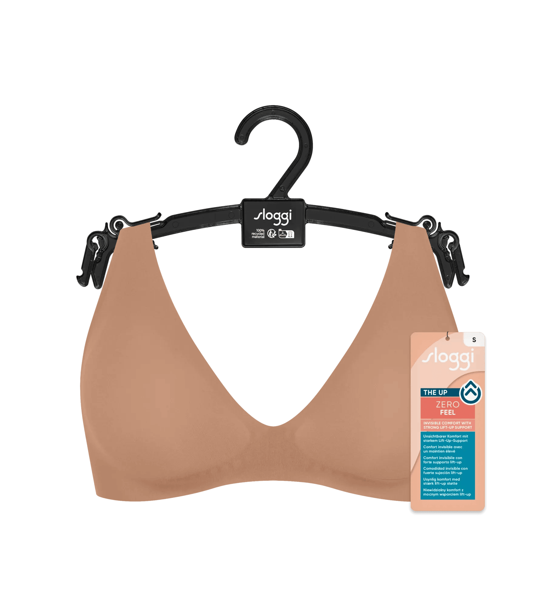 Sloggi Women ZERO Feel 2.0 THE UP P Bra, BH, lichtbruin