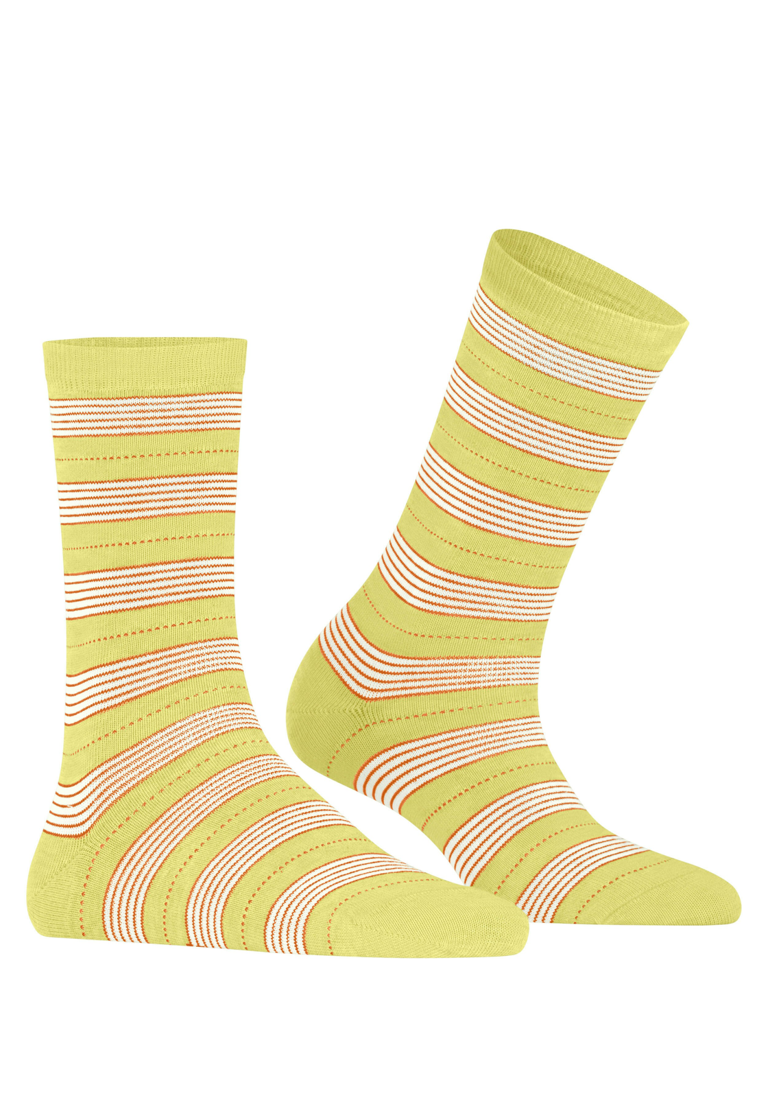 FALKE Stripe Uniform damessokken, geel (ananas) FALKE Stripe Uniform damessokken, geel (ananas)