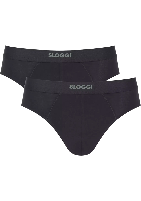 Sloggi Men EVER Ease Brief, heren slip (2-pack), zwart Sloggi Men EVER Ease Brief, heren slip (2-pack), zwart