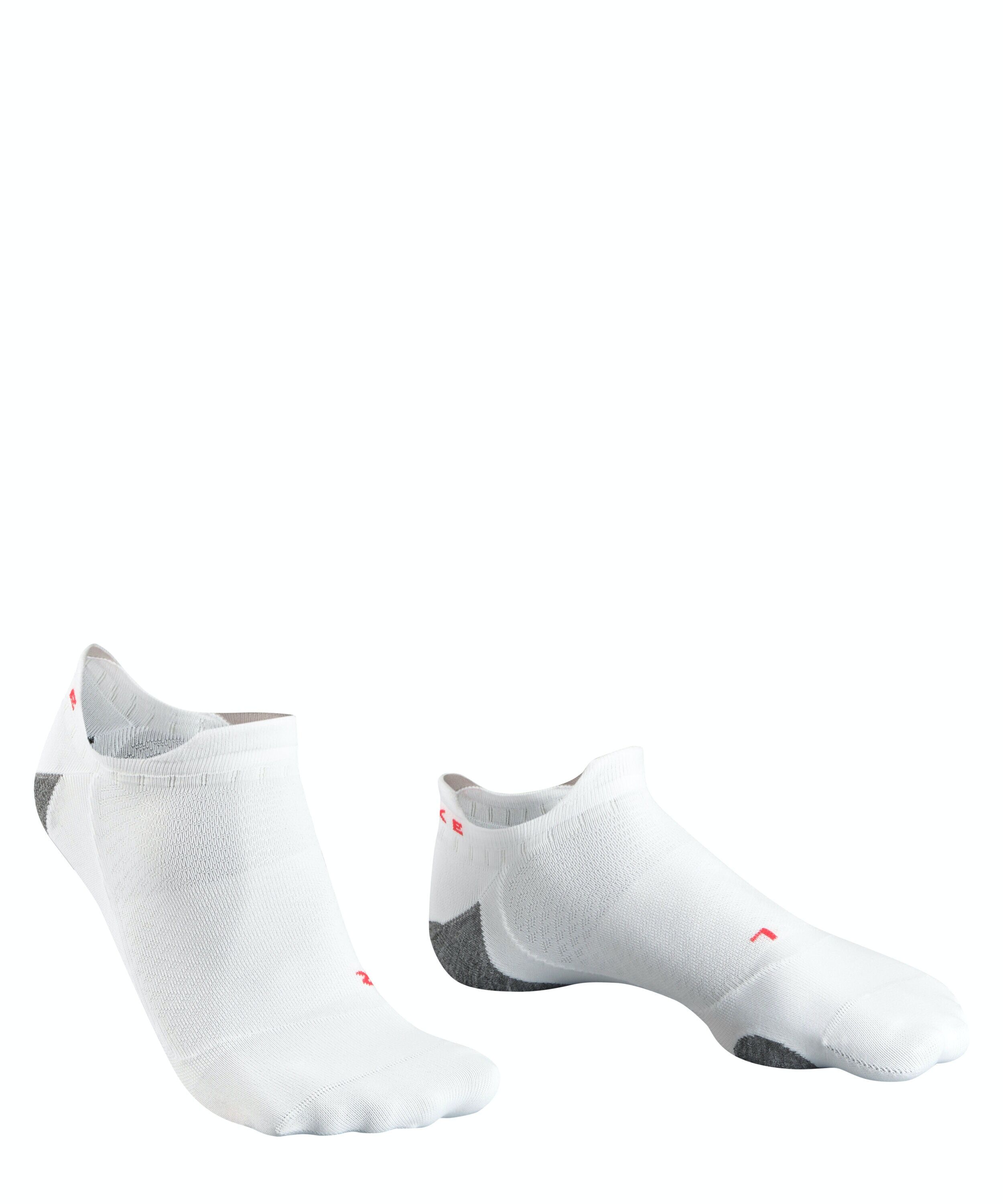 FALKE RU5 Race Invisible dames running kousenvoetjes, wit (white-mix)