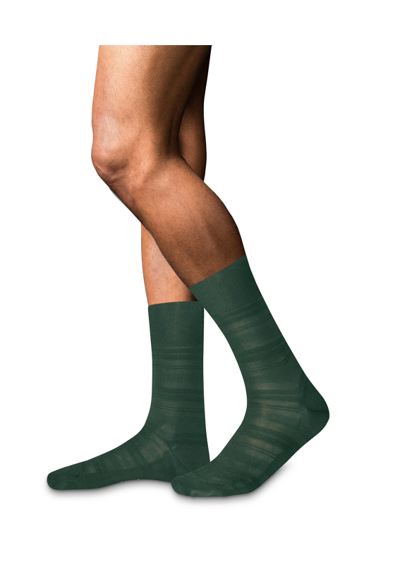 FALKE Highshine herensokken, groen (hunter green) FALKE Highshine herensokken, groen (hunter green)