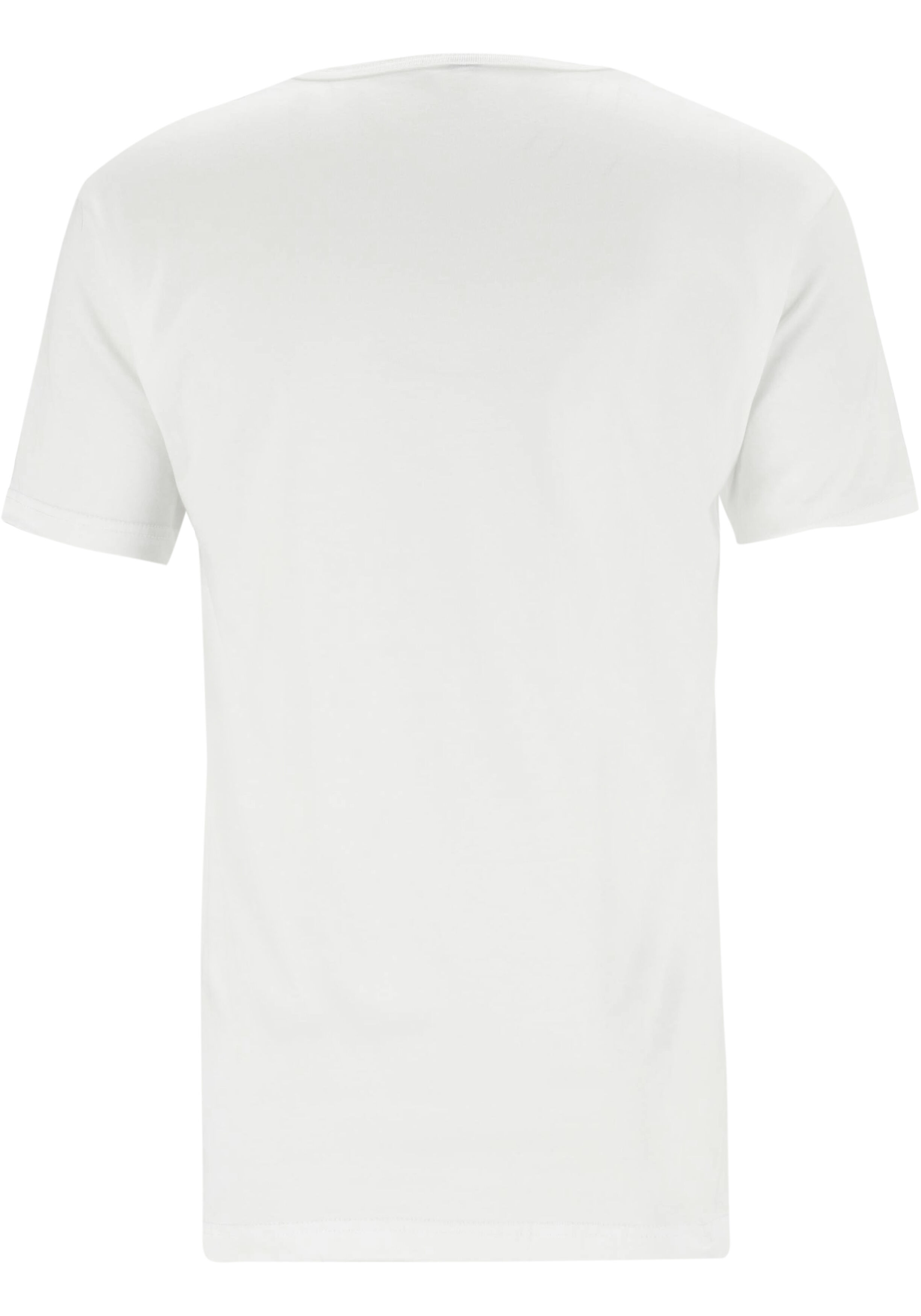 ALAN REDT-shirts West Virginia (2-pack), V-hals, wit
