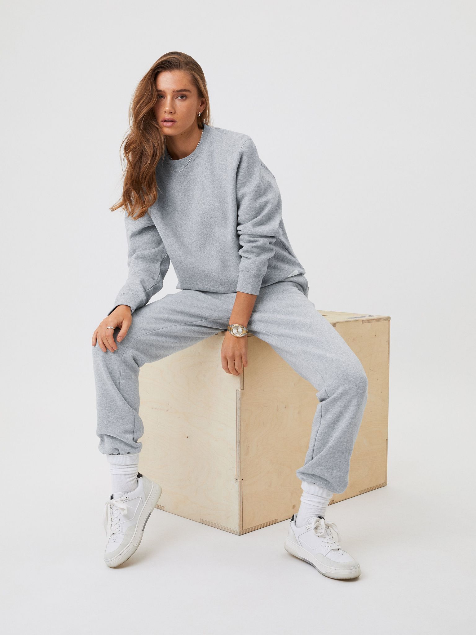 Bjorn Borg dames Centre crew, grijs