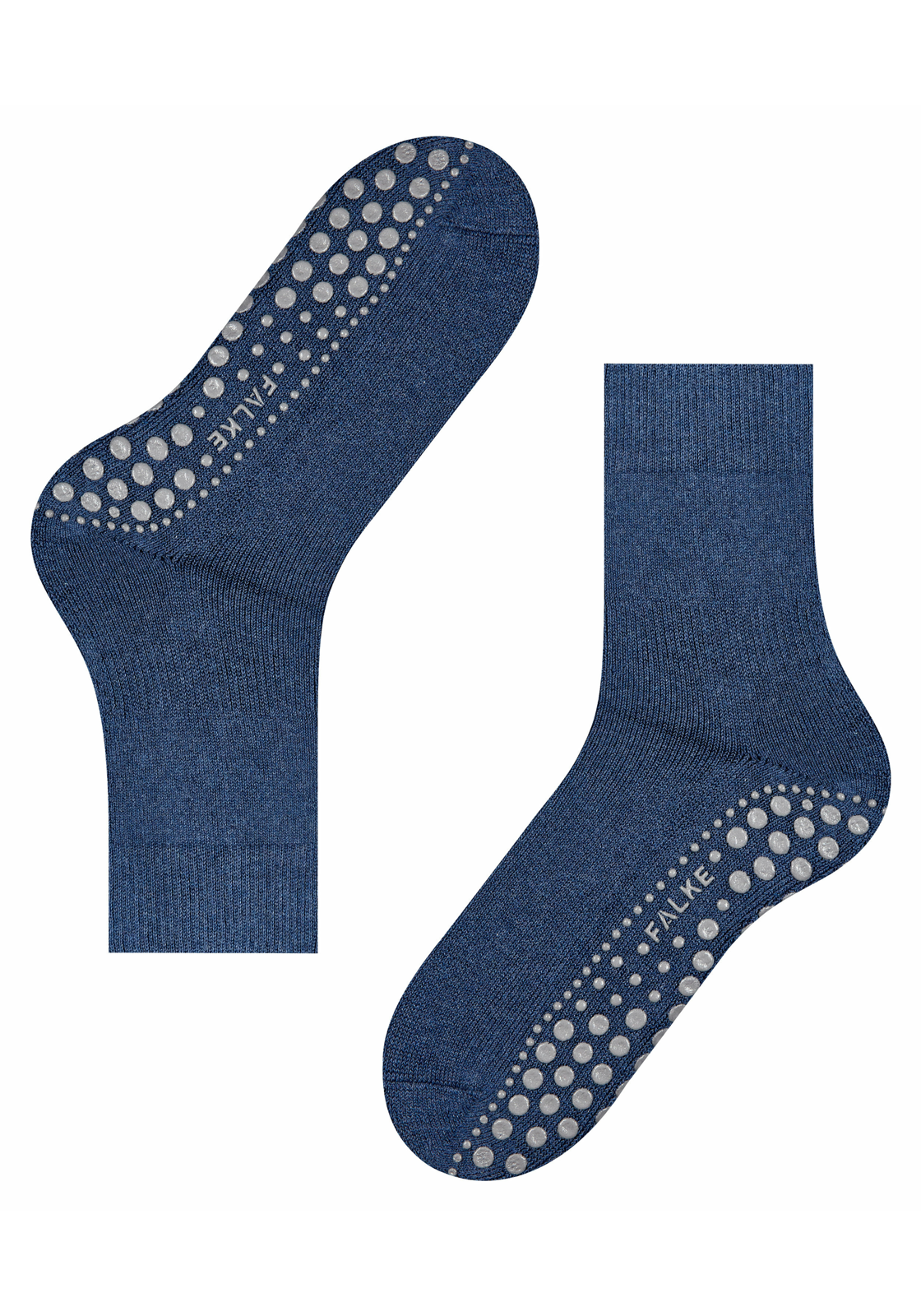 6-4004757436828-falke-homepads_HR FALKE Homepads unisex huissokken, blauw (dark blue)