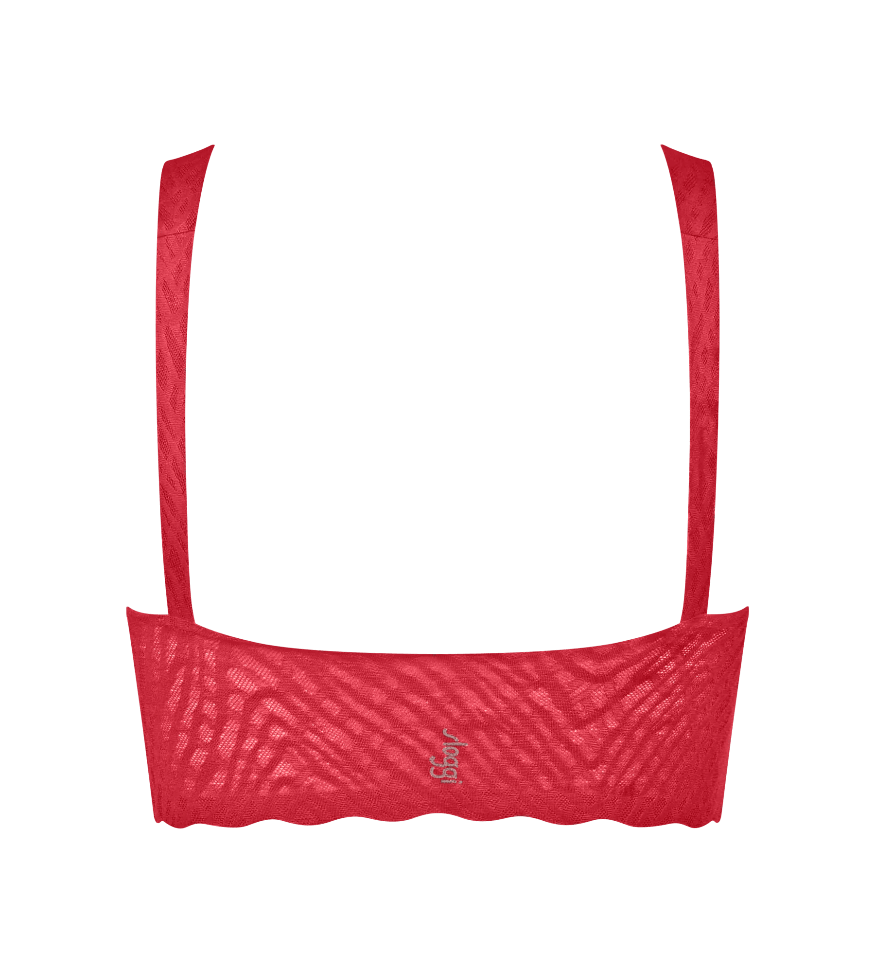 Sloggi Women ZERO Feel Bliss Festive Bralette, bralette, rood