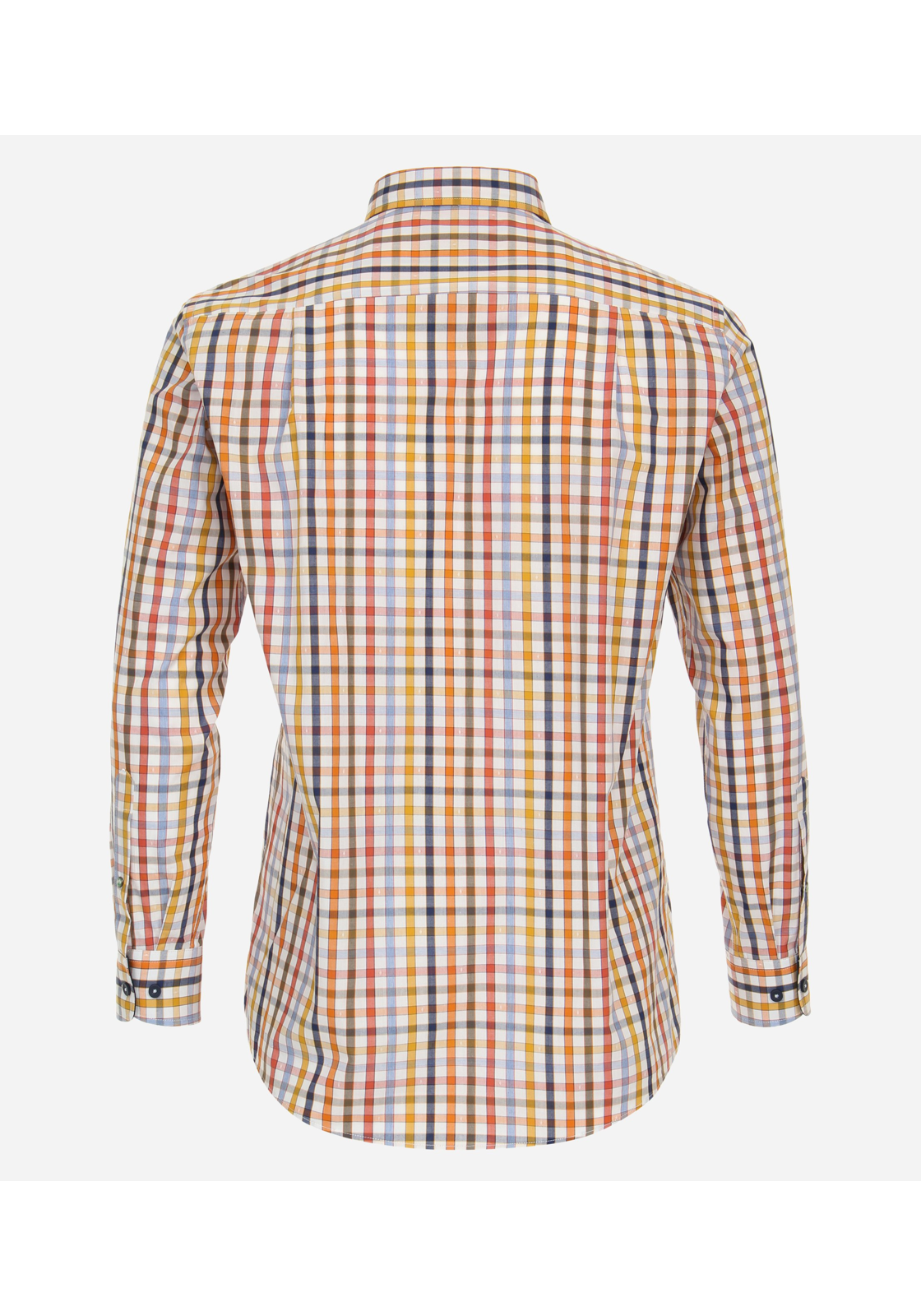 image_3_2ca2f57a649b653a3b44d7fbee8b19d3jpgautoformatbgF3F3F3blend-alpha100blend-colorF3F3F3blend-modedarkenfitclampp Redmond comfort fit overhemd, popeline, geel geruit